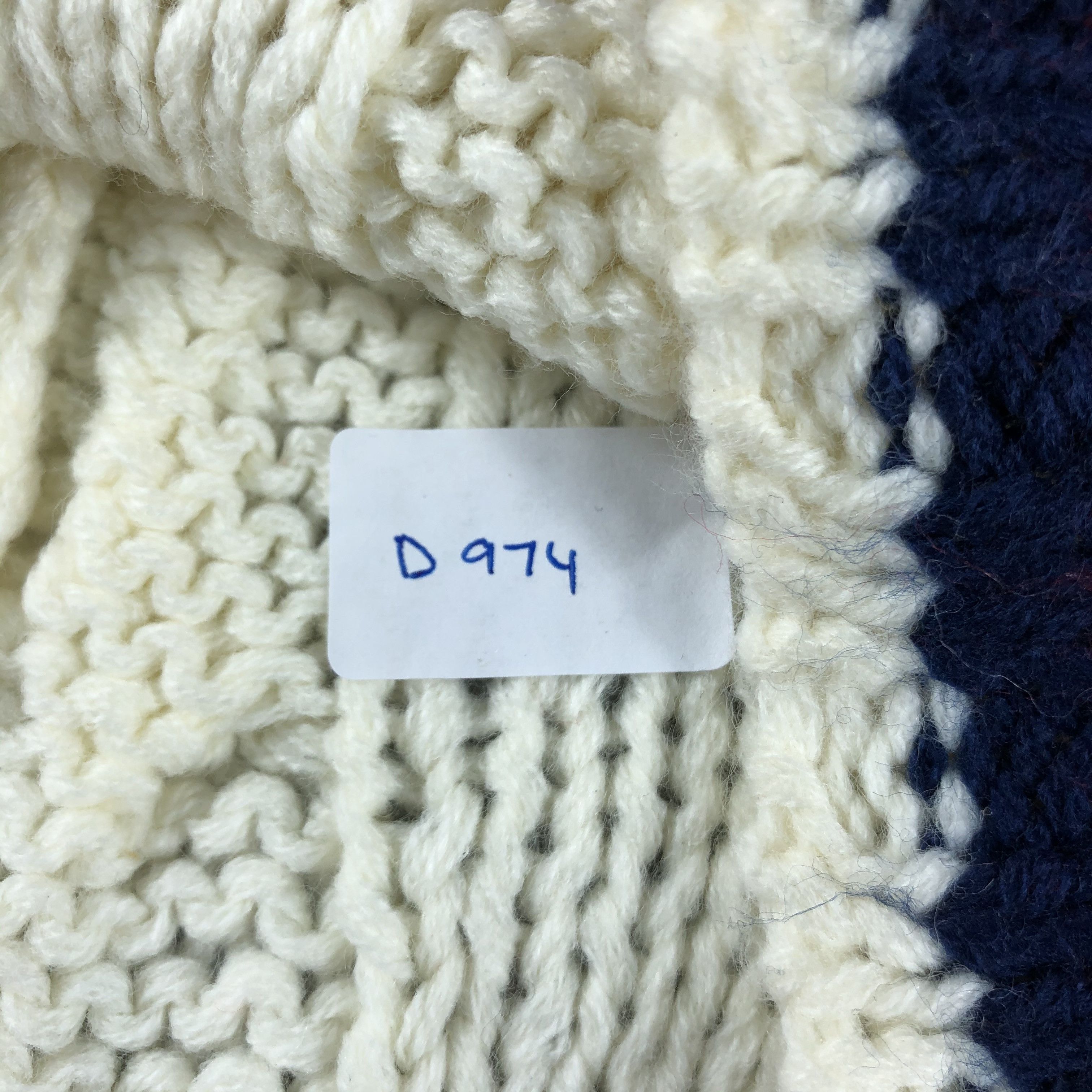 Japanese Brand × Vintage LDS Cable Knit Beanie Snow Hat Snow Cap -D974 Size ONE SIZE - 8 Thumbnail