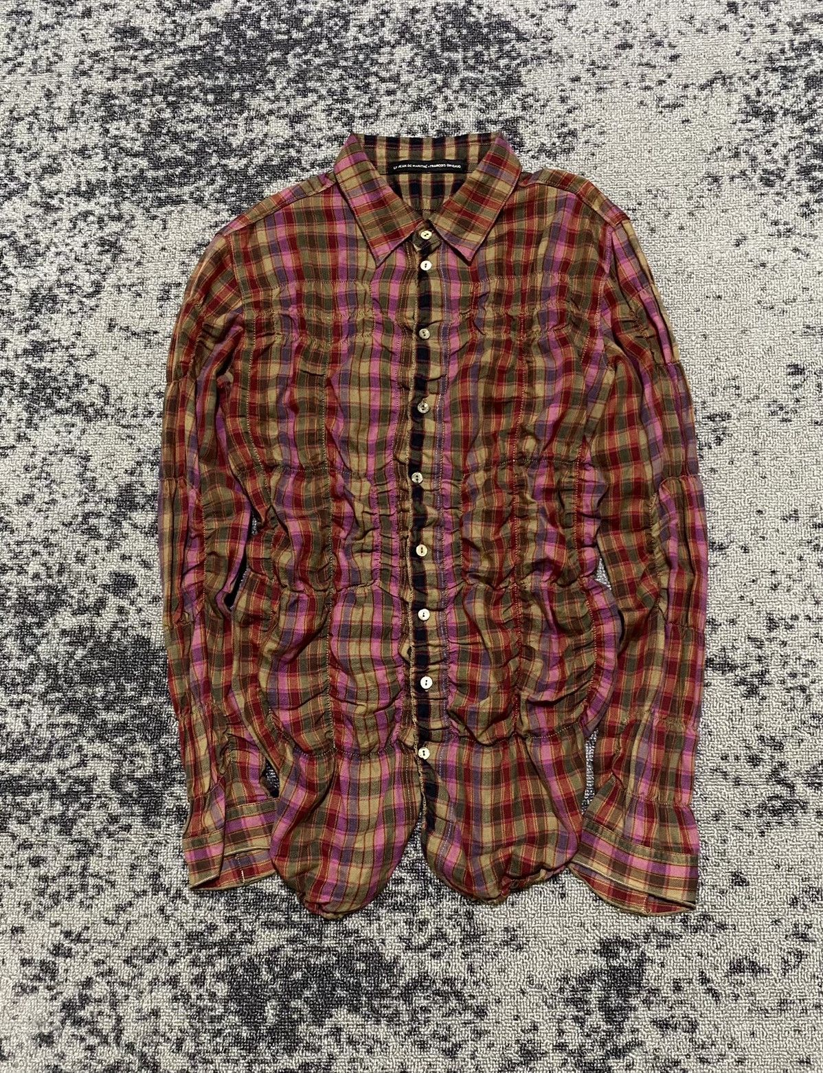 Marithe + Francois Girbaud Le jean de marithe fracois girbaud plaid shirt Size M / US 6-8 / IT 42-44 - 1 Thumbnail