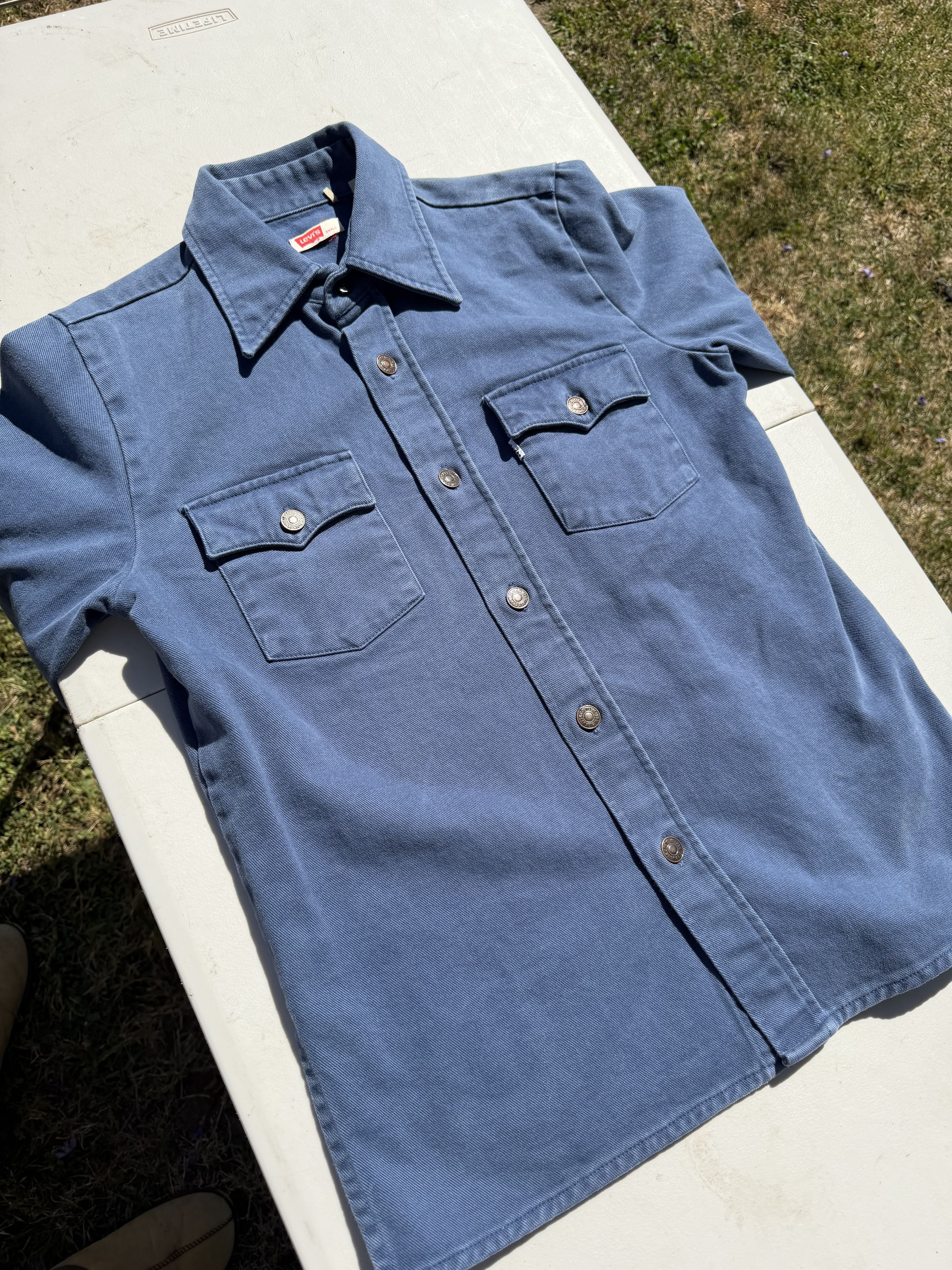 Levi's Vintage Clothing Levi's Vintage Clothing LVC Twill Shirt Jacket 70's Style Size US S / EU 44-46 / 1 - 19 Thumbnail