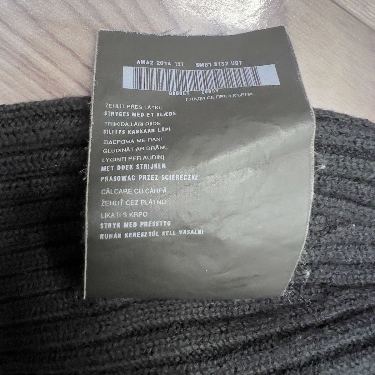 Prada Prada Linea Rossa Ribbed Wool Beanie Size ONE SIZE - 13 Thumbnail