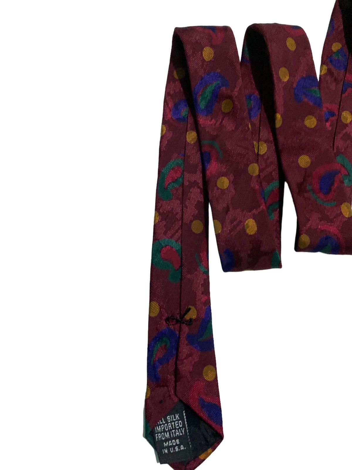 New Era × Yves Saint Laurent 👍 Vintage YSL / YVES SAINT LAURENT silk neck Ties Size ONE SIZE - 5 Thumbnail