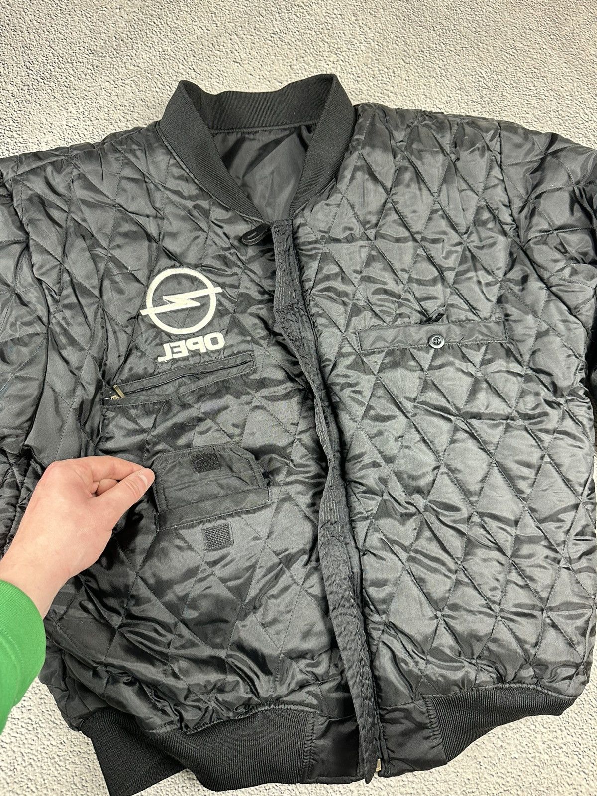 Other VTG Opel Nylon Bomber Kim Anh Flyer’s Type MA-1 Jacket Size US M / EU 48-50 / 2 - 12 Thumbnail