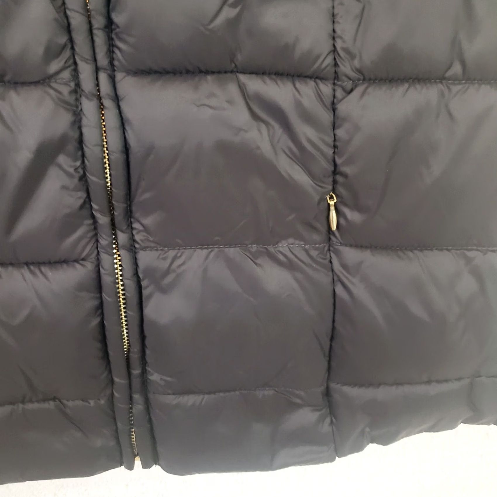 Vintage INSO Collection Women's L Black Quilted Full Zip Puffer Vest Size L / US 10 / IT 46 - 4 Thumbnail