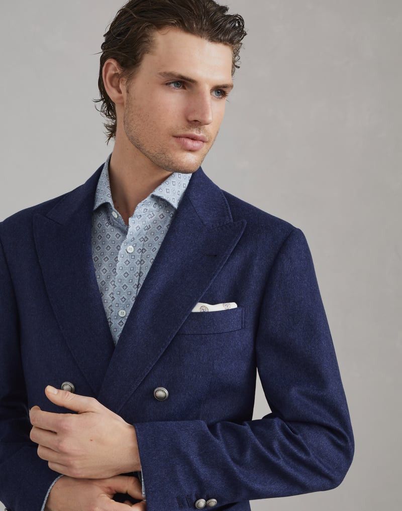 Brunello Cucinelli Suit in Navy Size 40R - 2 Thumbnail