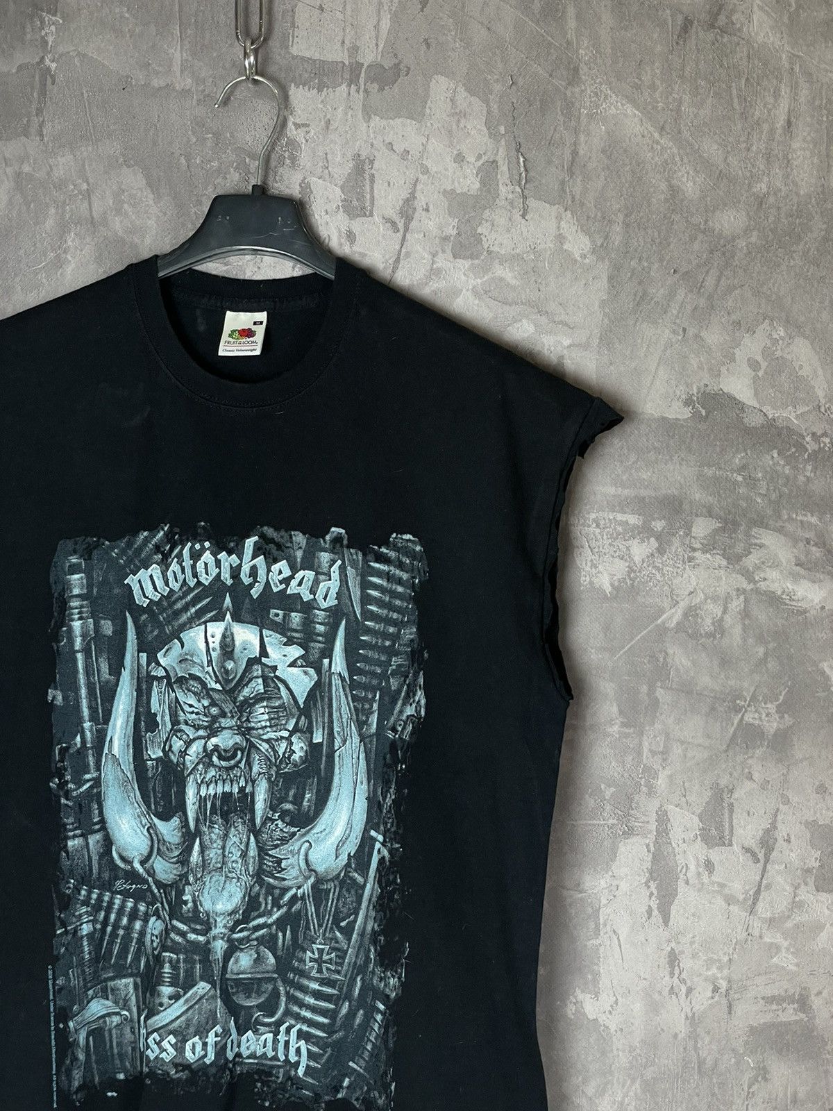 Band Tees × Vintage Vintage Motorhead England Big Printed Skulls Rock 2006 Tee Size US M / EU 48-50 / 2 - 5 Thumbnail
