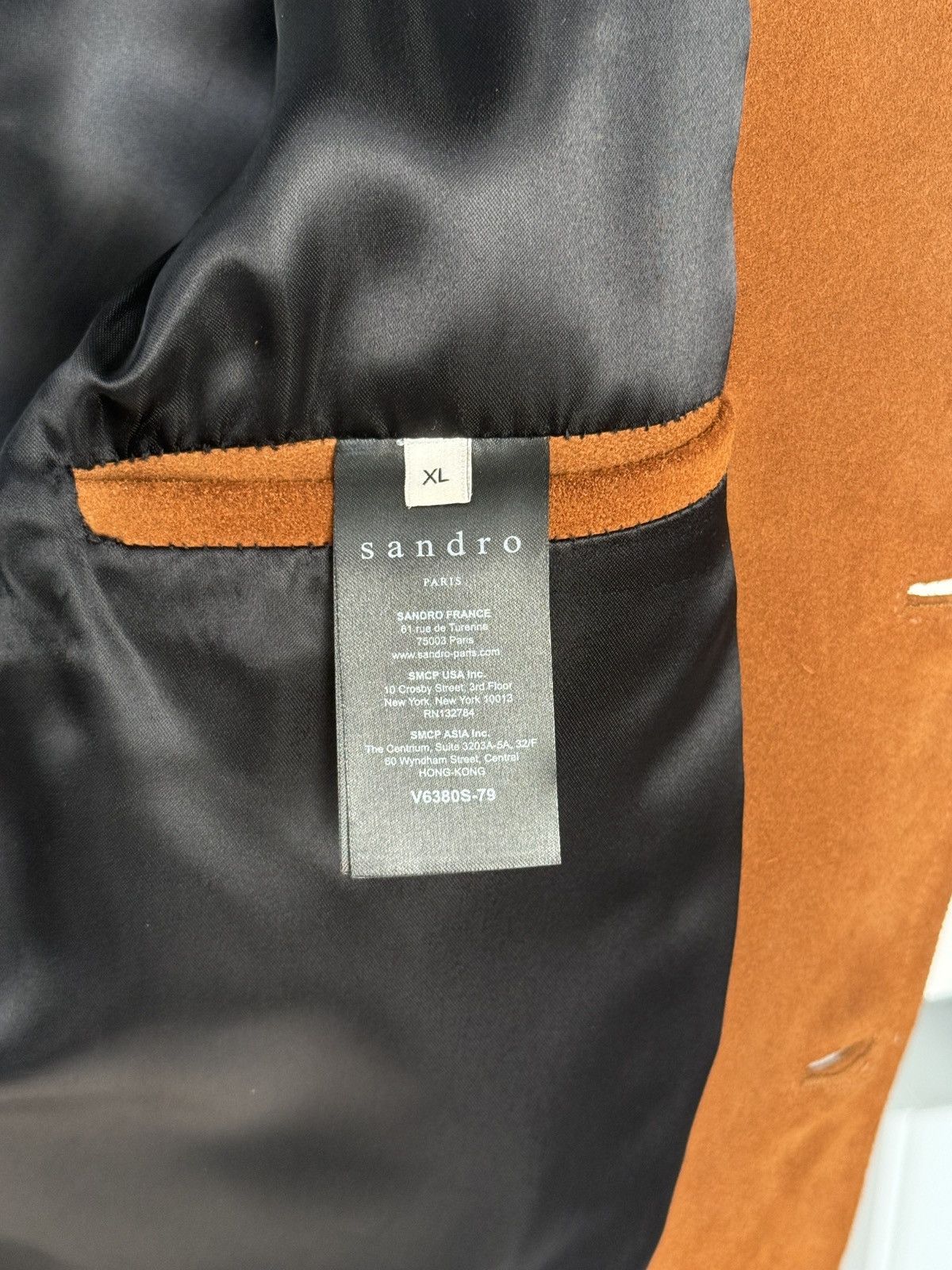 Sandro Sandro SS15 Byrds Leather Suede Jacket Slimane Size US XL / EU 56 / 4 - 9 Thumbnail
