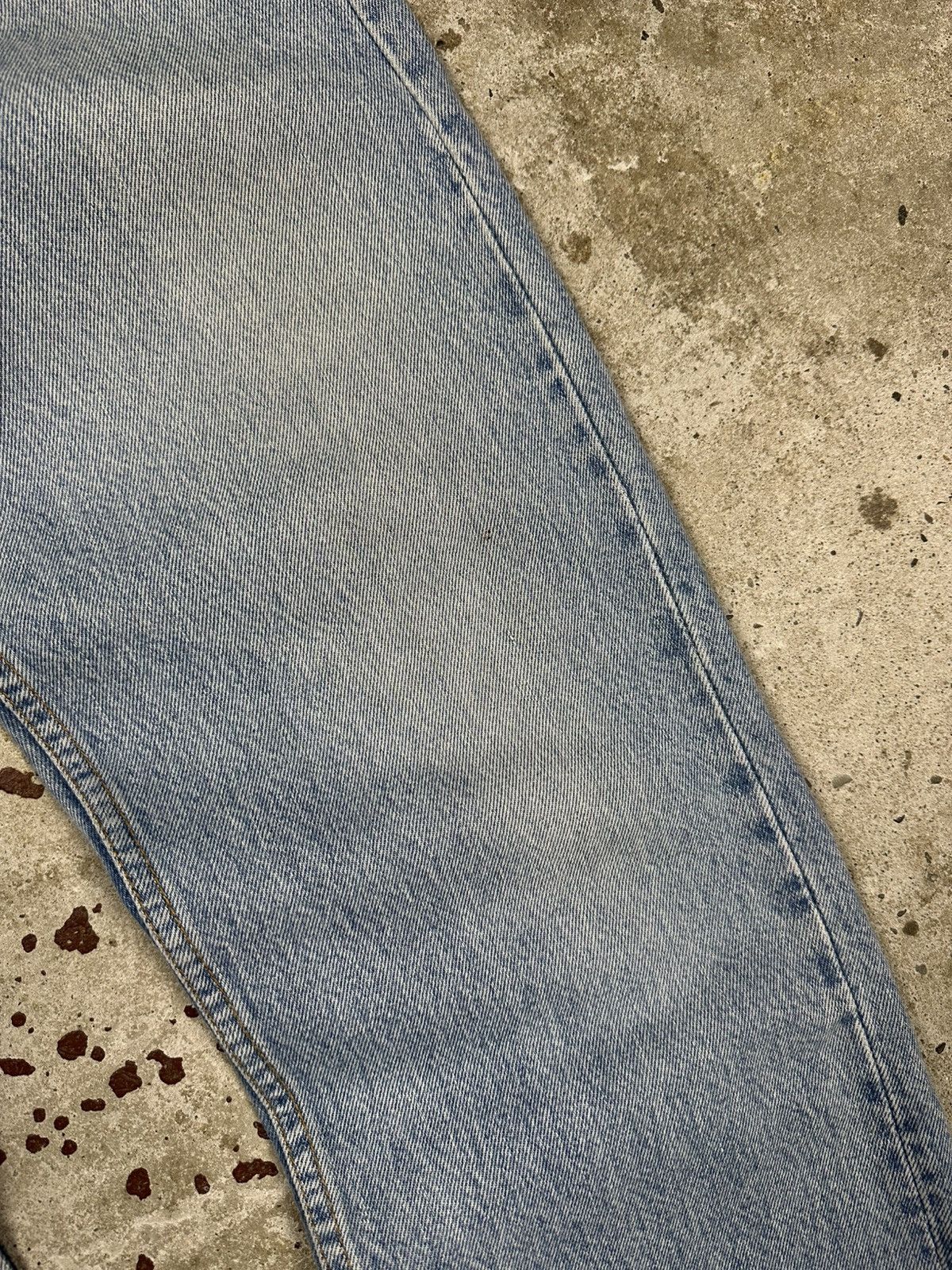 Levi's Vintage 1992 Levi’s 501 Blue Jeans Denim Pants 90s made usa Size US 30 / EU 46 - 6 Thumbnail