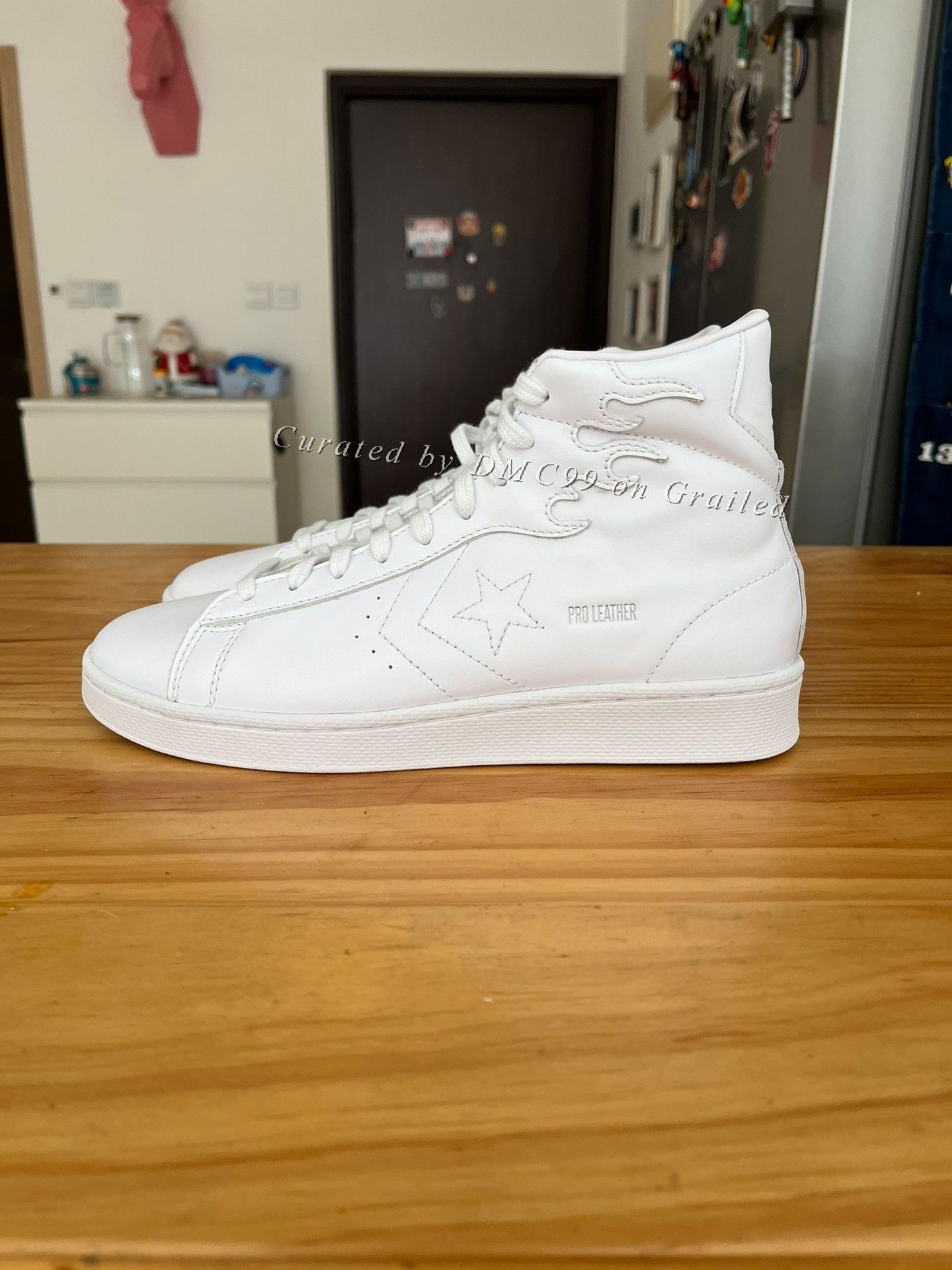 Converse Converse White High-Top Sneakers Size US 7.5 / EU 40-41 - 2 Thumbnail