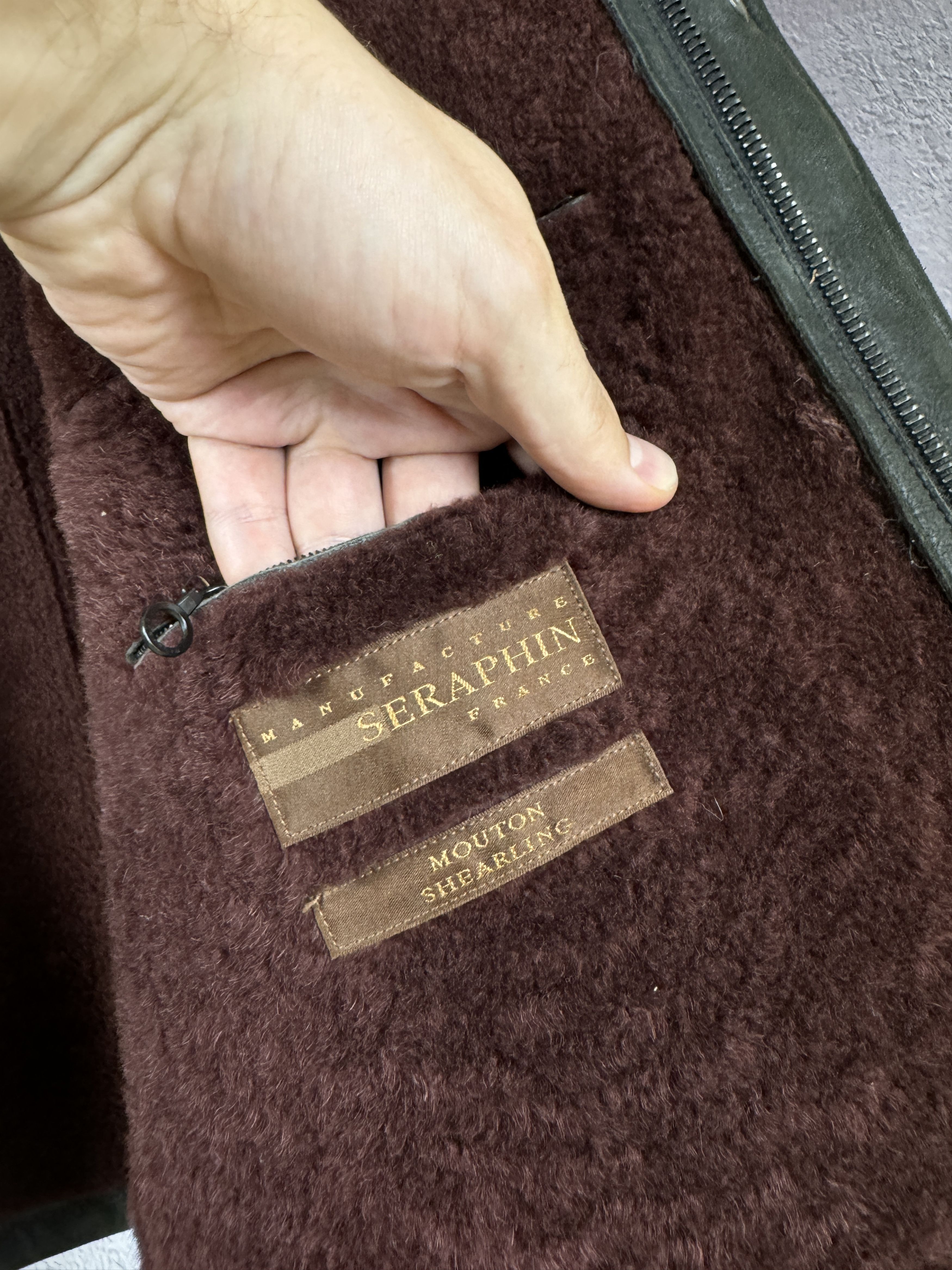 SERAPHIN RRP 9000$ Seraphin Mouton Shearling made in France jacket Size US M / EU 48-50 / 2 - 23 Thumbnail