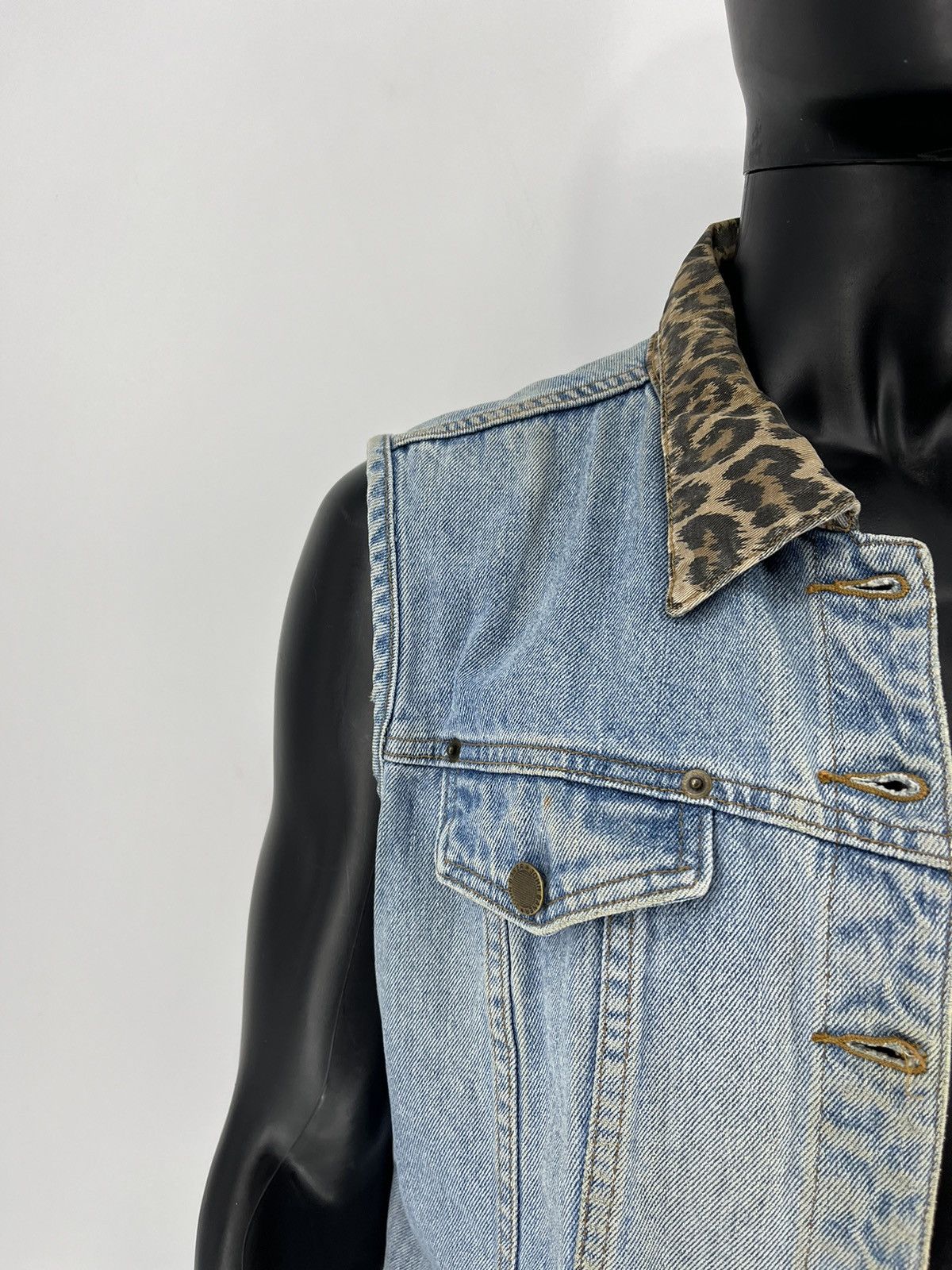 John Baner × Vintage John Baner Avant Garde Japanese Brand Denim Jacket Size US M / EU 48-50 / 2 - 6 Thumbnail
