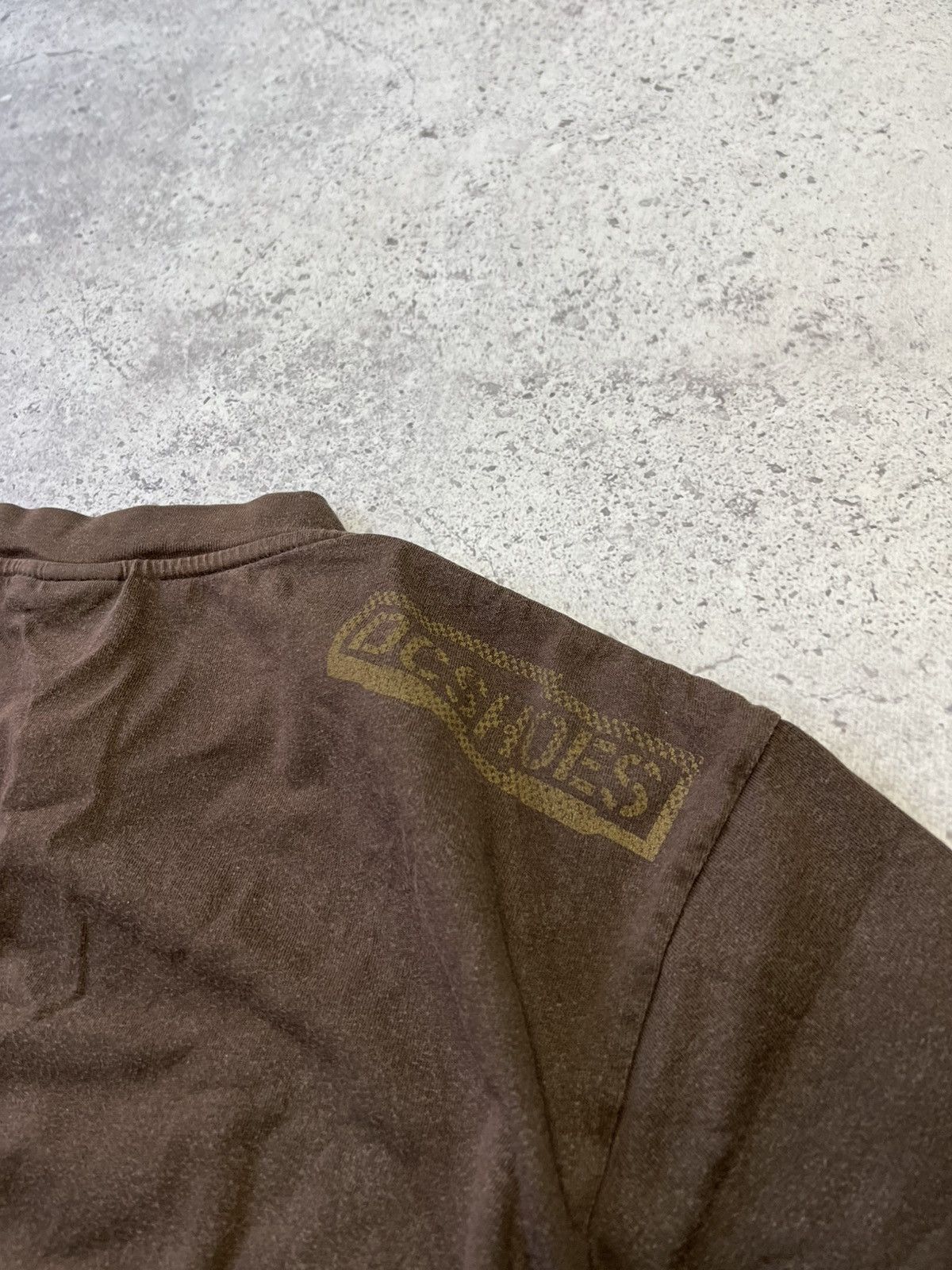 DC Vintage 00s DC Shoes Brown Tee Size US M / EU 48-50 / 2 - 4 Thumbnail