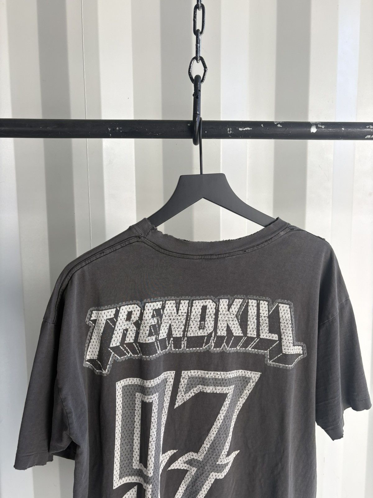Band Tees Thrashed Pantera Trendkill 97 Faded Distressed Shirt GRUNGE Size US XL / EU 56 / 4 - 4 Thumbnail