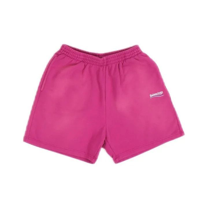 Balenciaga Balenciaga Logo Print Relaxed Fit Shorts 0079-2507 Size 23" - 1 Thumbnail