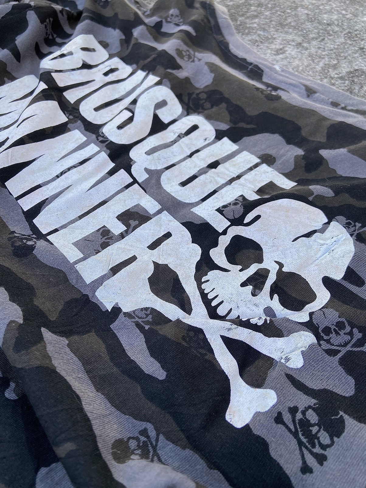 Beauty Beast × Hysteric Glamour × Japanese Brand BRUSQUE MANNER DOUBLE LAYER ALL OVER SKULL LONG SLEEVE Size US XL / EU 56 / 4 - 15 Thumbnail