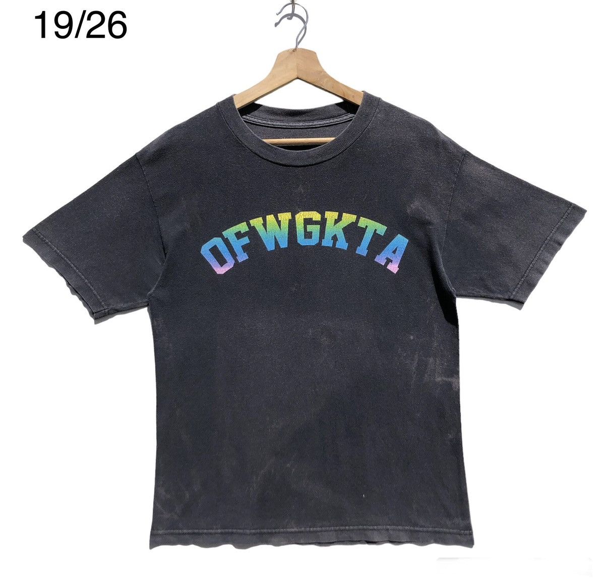 image of Odd Future x Vintage Ofwgkta in Faded Black, Men's (Size Medium)