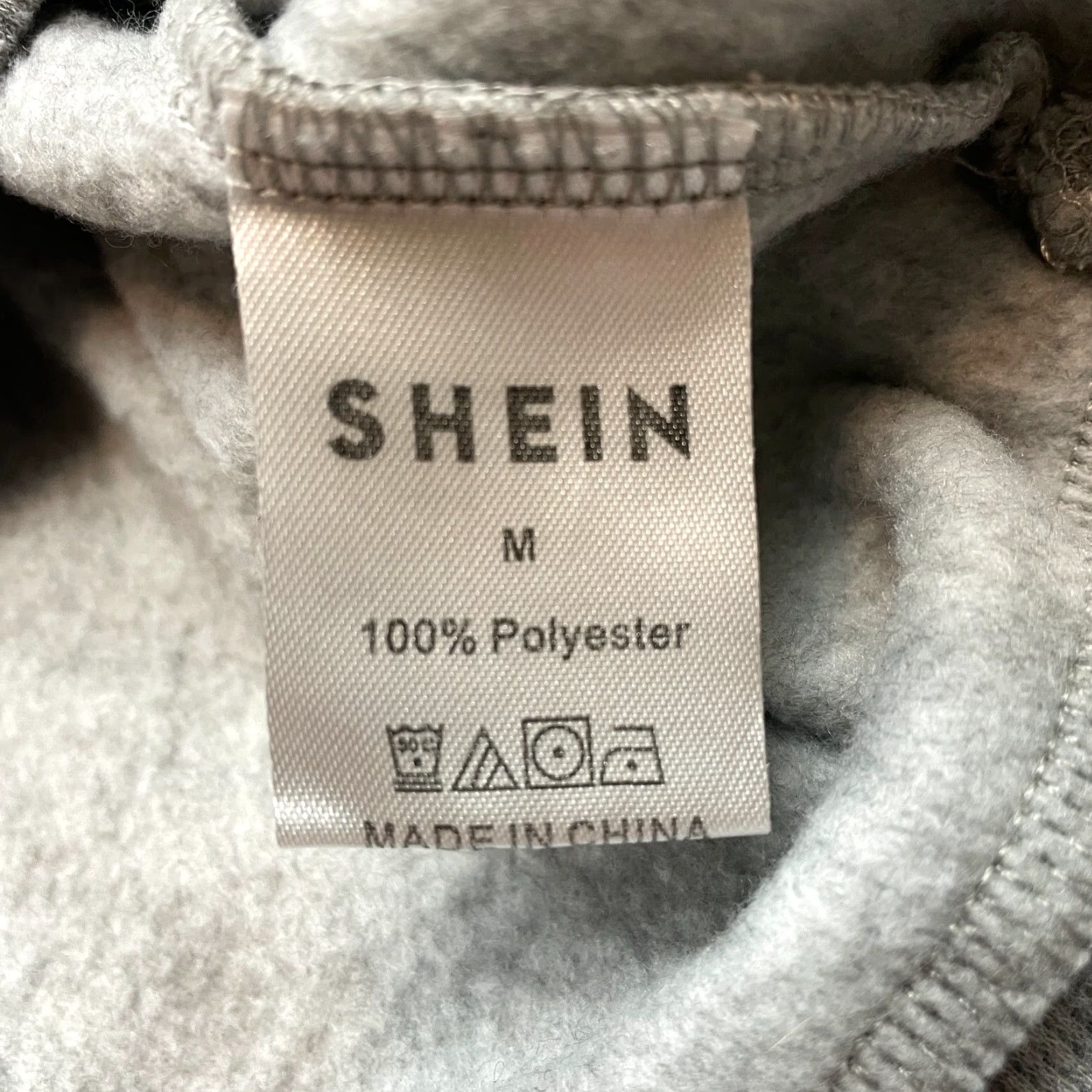 Shein SheIn Sweatshirt Womens Medium Dynamic Basketball Club Logo Pullover Soft Top Gray Size M / US 6-8 / IT 42-44 - 6 Thumbnail
