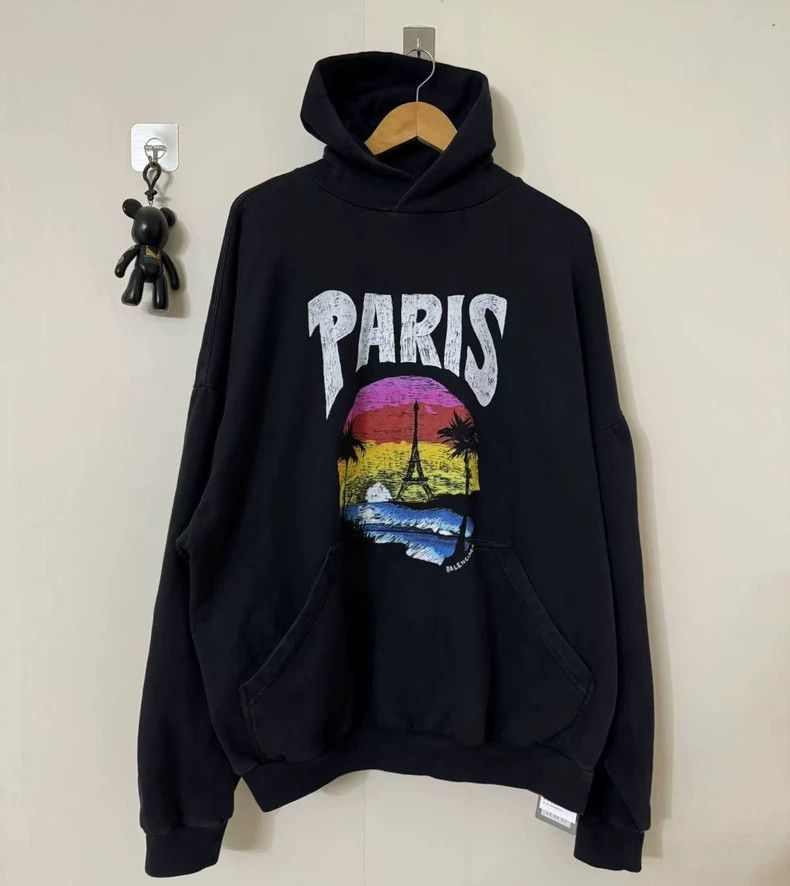 Balenciaga Balenciaga Sunset Beach Hoodie Size US M / EU 48-50 / 2 - 1 Thumbnail