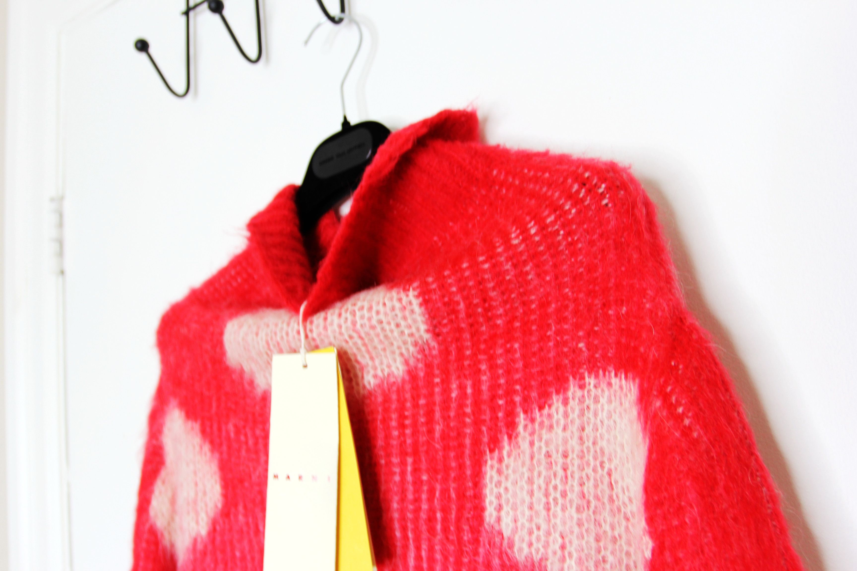 Marni BNWT AW23 MARNI BRUSHED DOTS FUZZY WUZZY SWEATER 40 Size S / US 4 / IT 40 - 4 Thumbnail