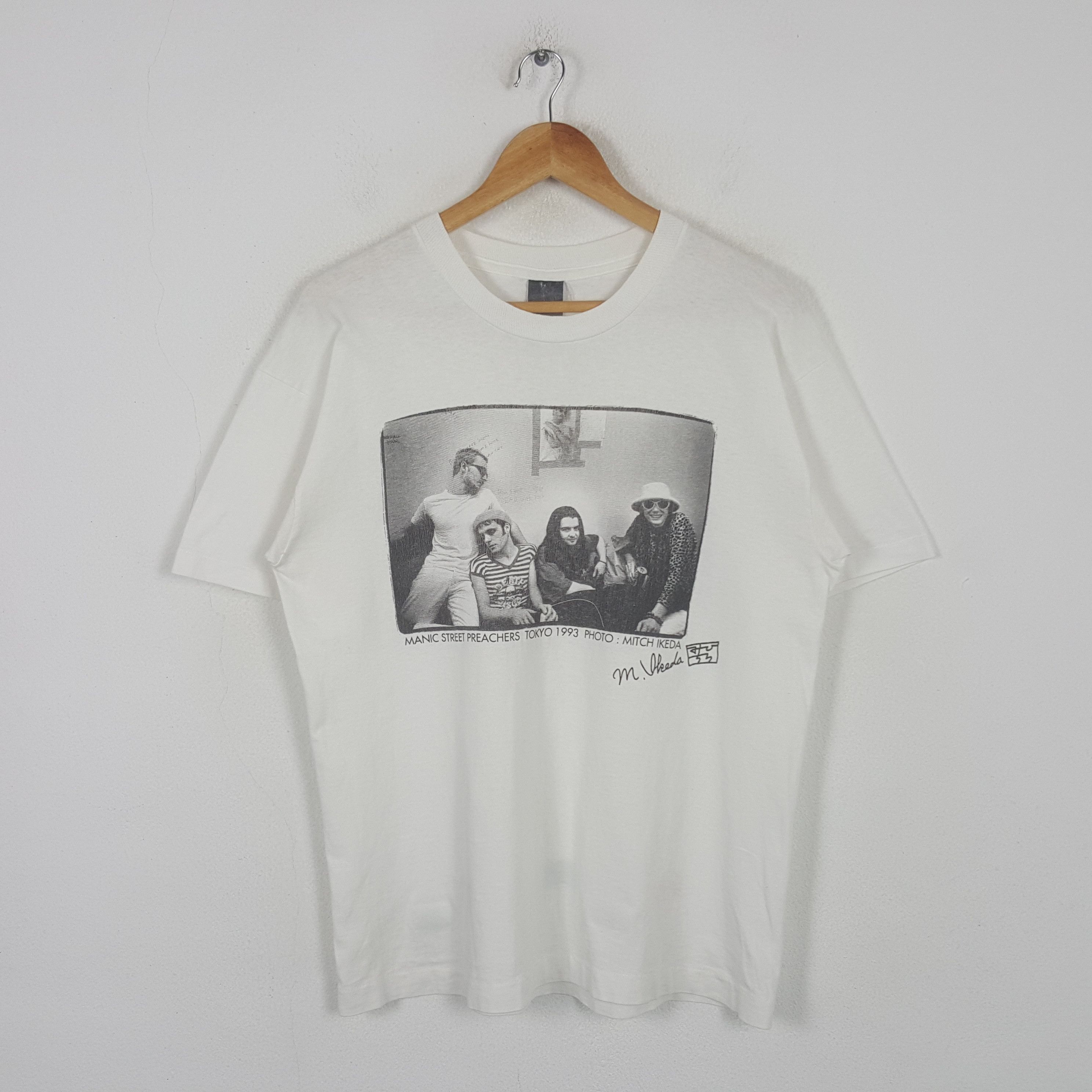 Band Tees Vintage Manic Street Preachers 90's Rock Band Tshirt 32 Size US L / EU 52-54 / 3 - 1 Thumbnail