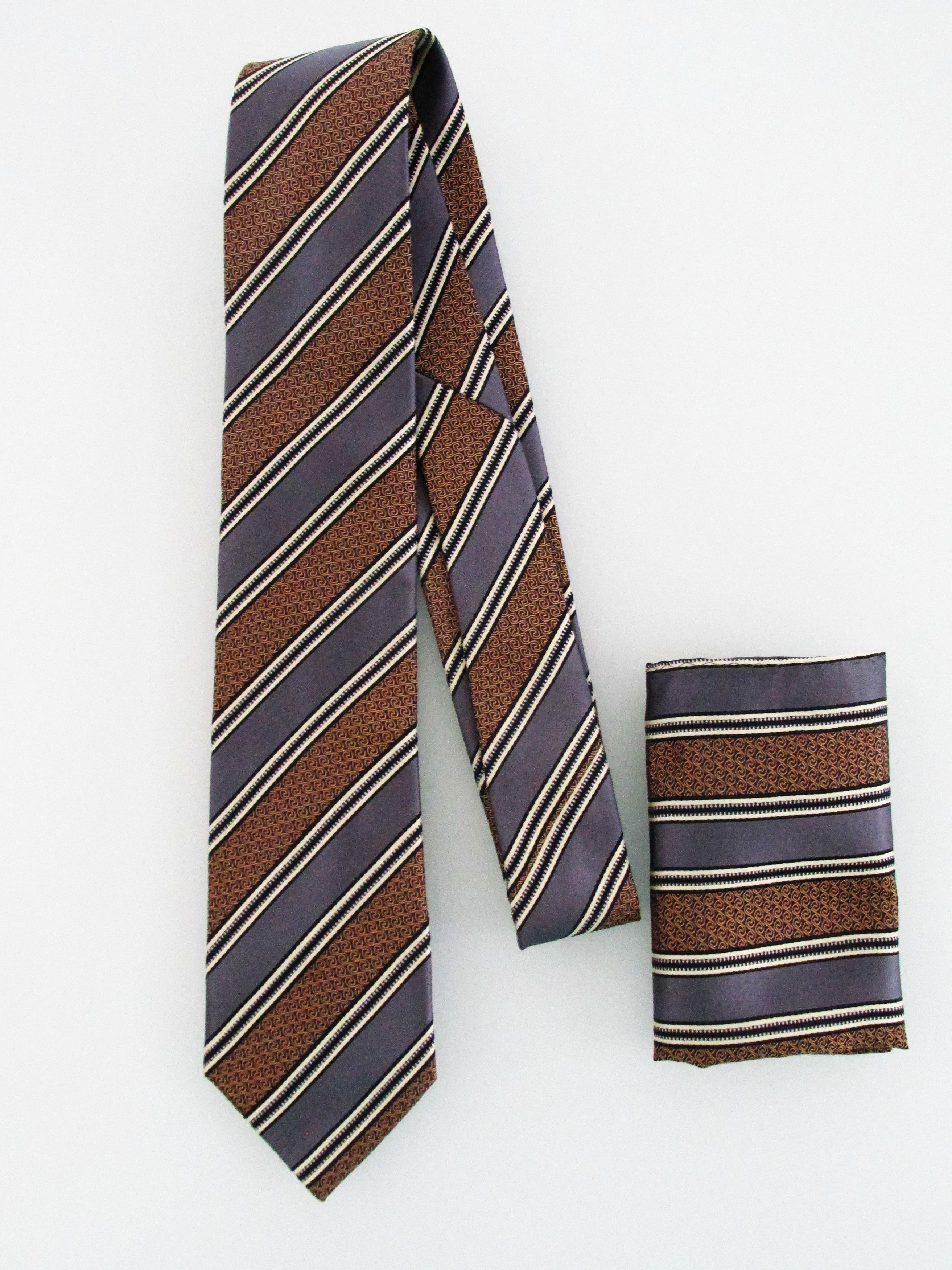 Bergamo New York Uomo Venetto (NWT) Men's Tie & Pocket Square Set Size ONE SIZE - 1 Thumbnail