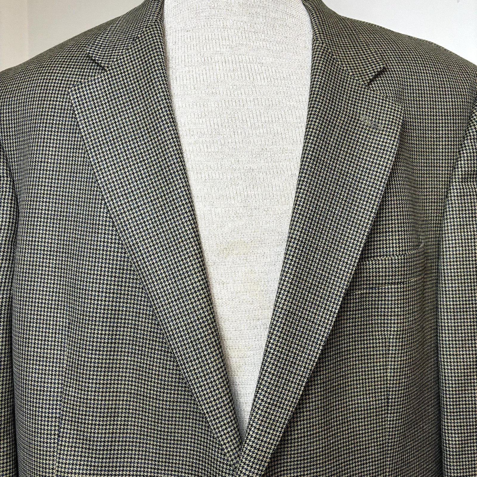 Brooks Brothers Brooks Brothers Men's Sport Coat Blazer 46L Multicolor Hound Size 46L - 3 Thumbnail