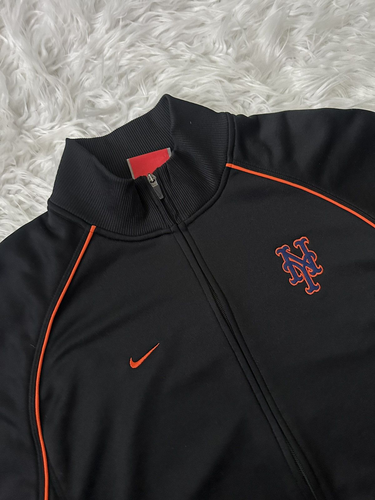 Nike Nike x MLB New York Mets NikeFit Track Jacket hype drill y2k Size US XL / EU 56 / 4 - 4 Thumbnail