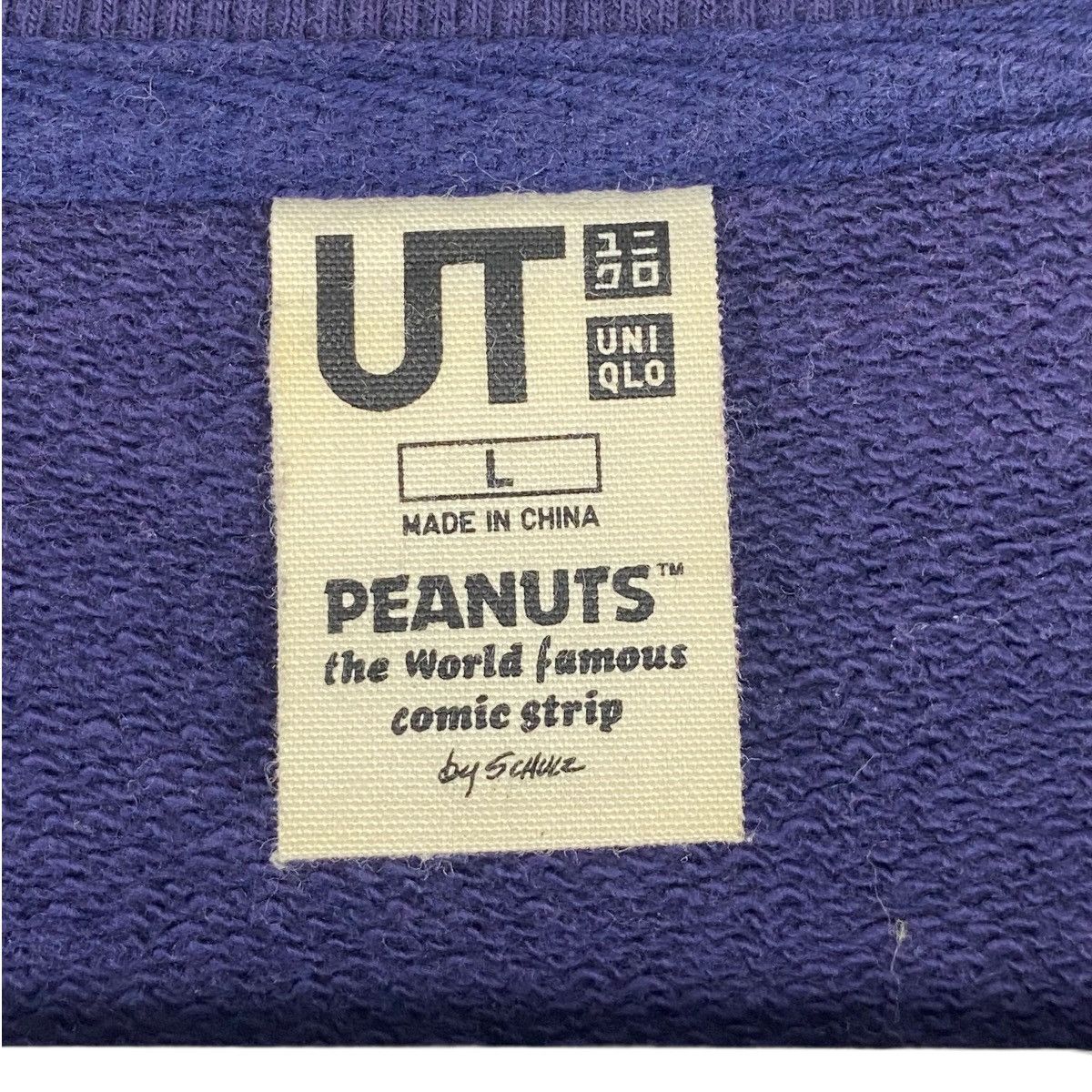 Vintage Vintage Peanuts Printed Crewneck Sweatshirt Blue Size S Size S / US 4 / IT 40 - 6 Thumbnail