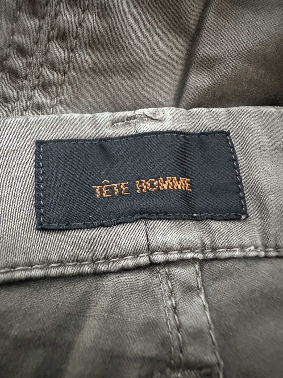 Tete Homme Vintage Tete Homme Bondage Cargo Trouser Pants Size US 34 / EU 50 - 18 Thumbnail