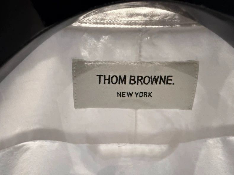 Thom Browne Thom Browne Rare four-bar shirt 2505-Nextarrow Size US S / EU 44-46 / 1 - 3 Thumbnail