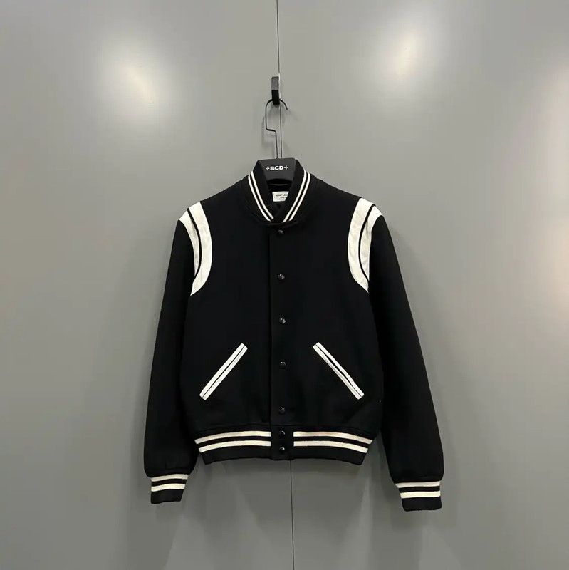 Yves Saint Laurent YSL Black Cotton Women's Jacket for Spring and Autumn 0089 Size ONE SIZE - 1 Thumbnail