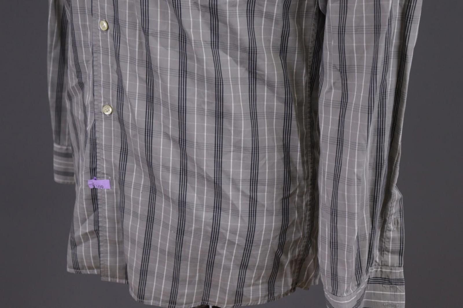 Lacoste Men Lacoste Brown Check Button Dress Shirt Size 39 Size US M / EU 48-50 / 2 - 11 Thumbnail