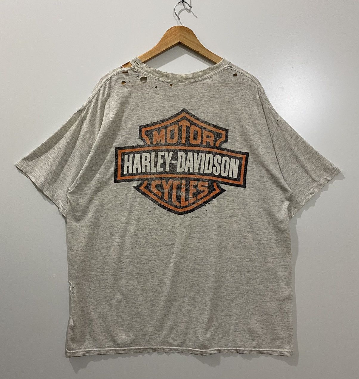 Vintage Vintage t-shirt harley davidson 1995 Size US XL / EU 56 / 4 - 2 Thumbnail