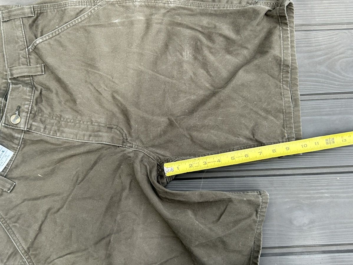 Carhartt × Vintage Vintage green/brown Carhartt carpenter shorts Size US 38 / EU 54 - 6 Thumbnail