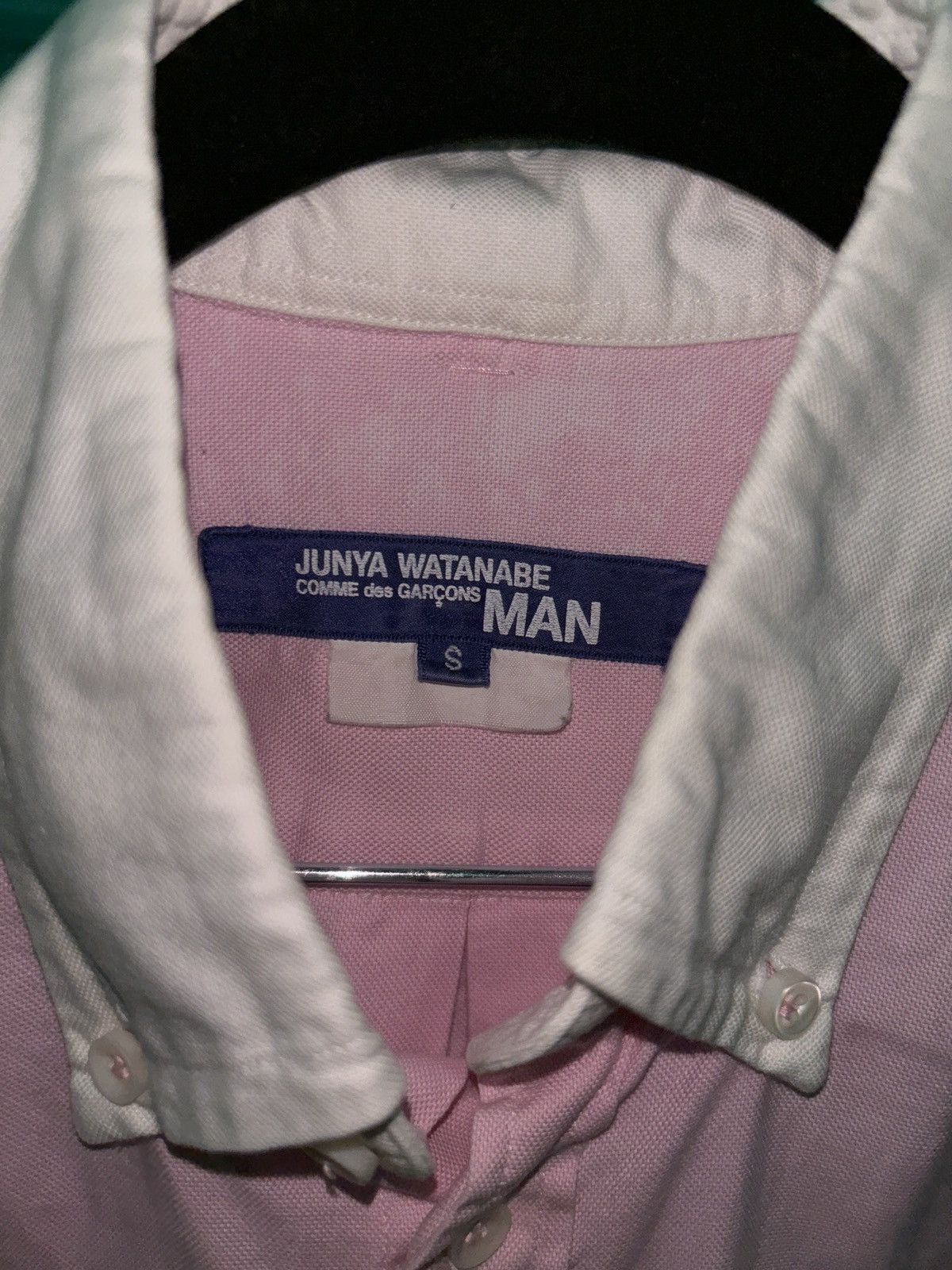 Comme des Garcons × Junya Watanabe Junya Watanabe AW07 Pink Button Up Shirt 👕 Size US S / EU 44-46 / 1 - 10 Thumbnail