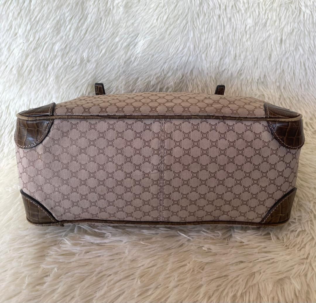 Celine 2008 Celine Macadam Canvas Boogie Handbag Size ONE SIZE - 16 Thumbnail