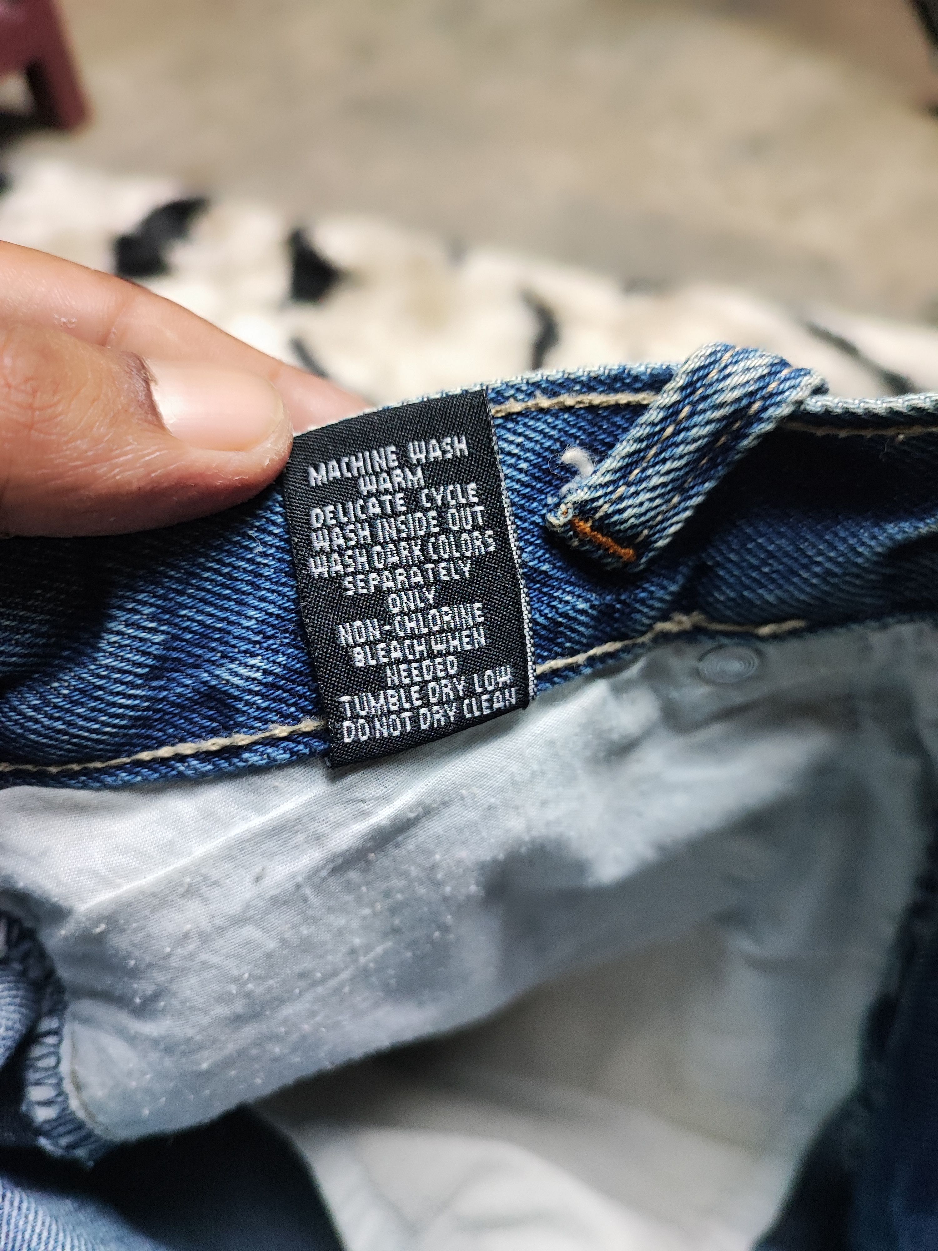 Marithe + Francois Girbaud Vintage MFG Trash Distress Grunge Erd Chrome Baggy Wide Leg Size US 28 / EU 44 - 15 Thumbnail