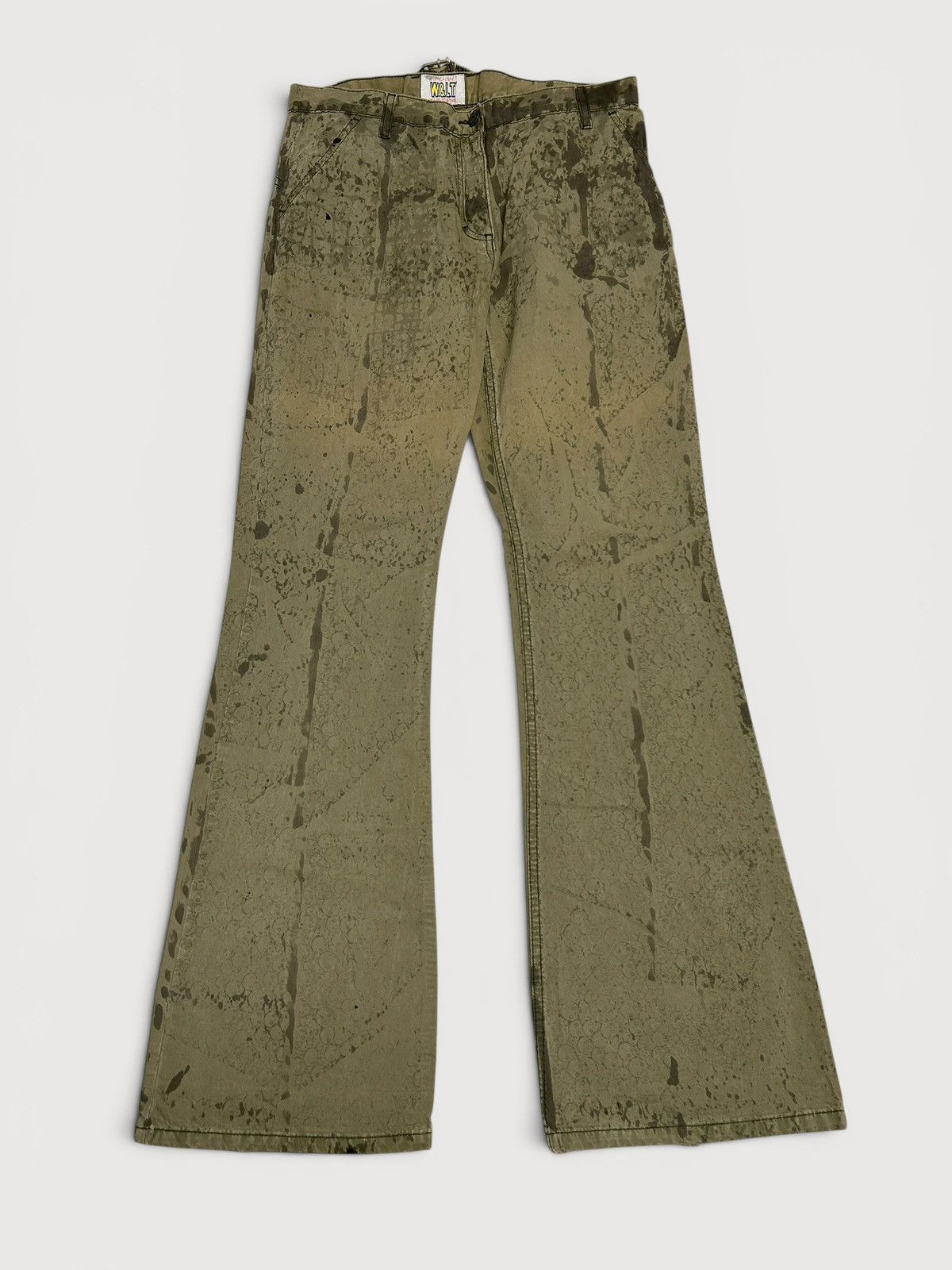 Walter Van Beirendonck W&LT “Kiss The Future” Flared Pants Size US 30 / EU 46 - 1 Thumbnail