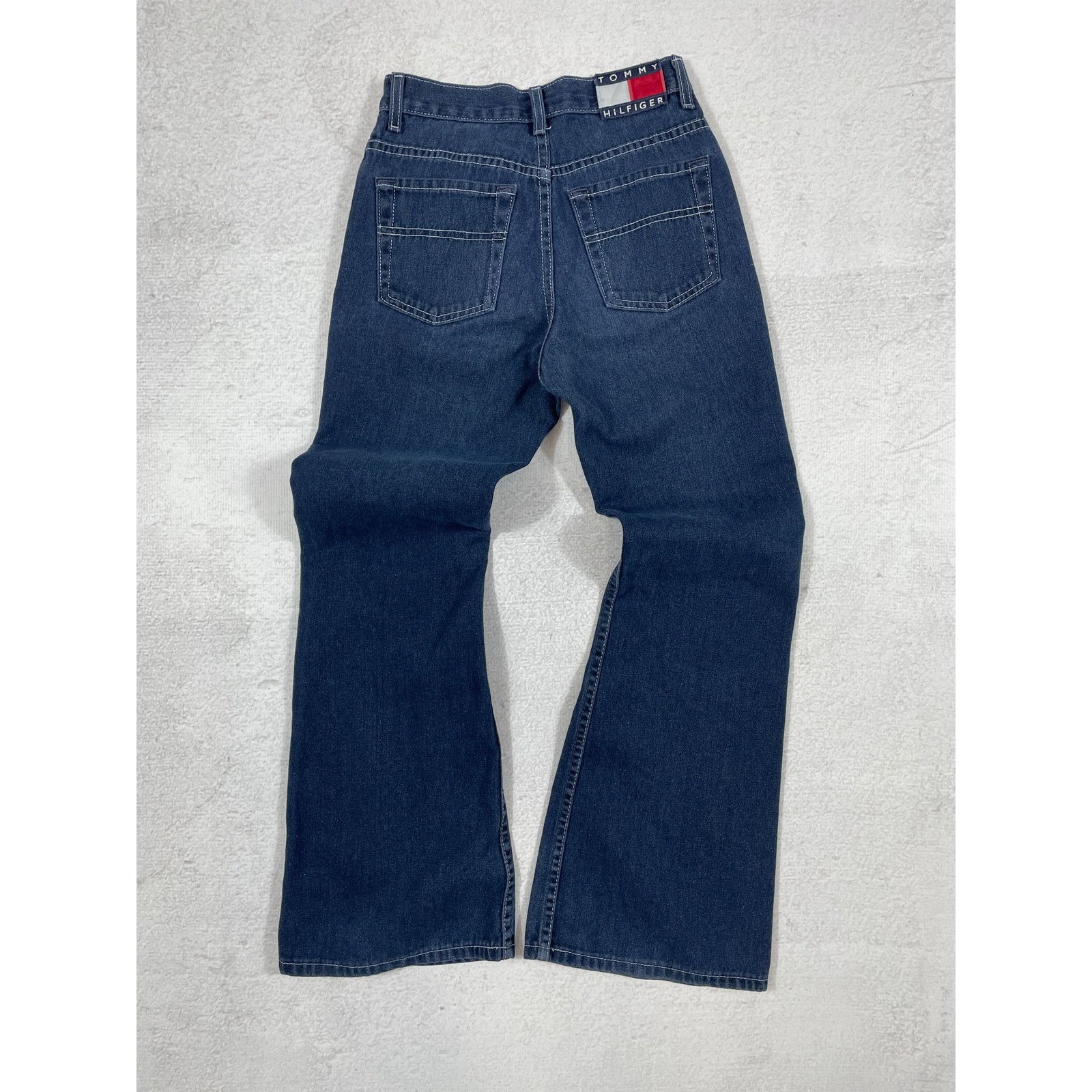 Tommy Hilfiger Vintage Tommy Hilfiger Flare Jeans - Women's 28WX30L Size 28" / US 6 / IT 42 - 2 Thumbnail