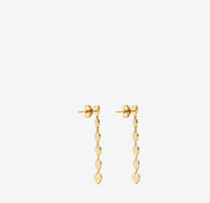 Celine CELINE HEART EARRING LD43 Size ONE SIZE - 2 Thumbnail