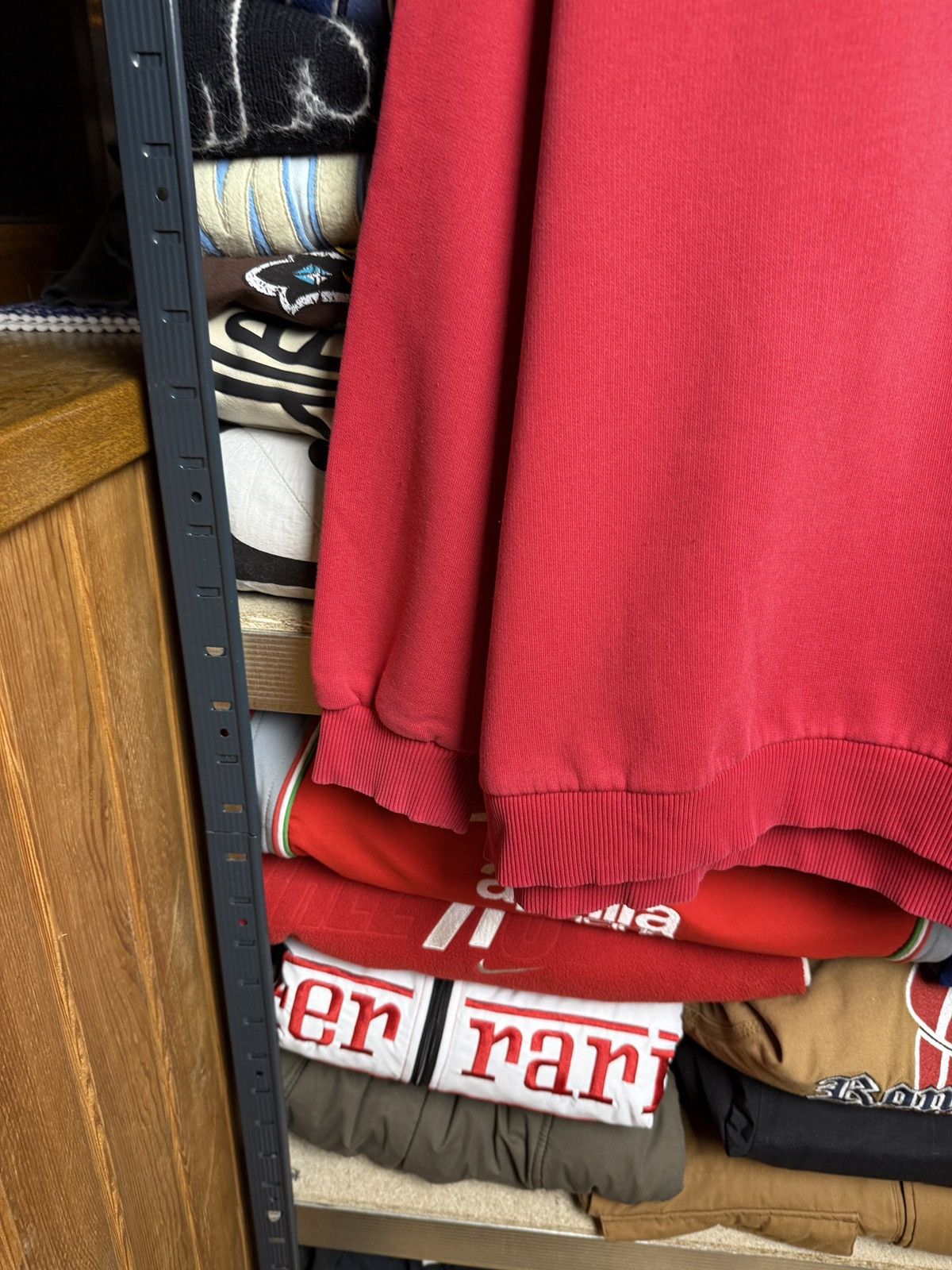 Nike × Vintage Nike Vintage Sweatshirt Big Logo Swoosh Crewneck 90s Size US XXL / EU 58 / 5 - 5 Thumbnail