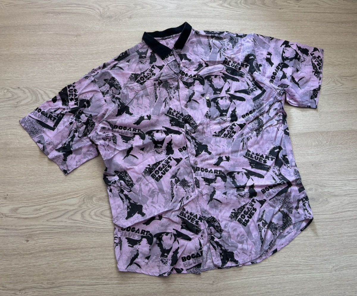 Vintage Vintage 80-90’s Casablanca Movie Rare All Over Print Shirt Size US XL / EU 56 / 4 - 1 Thumbnail