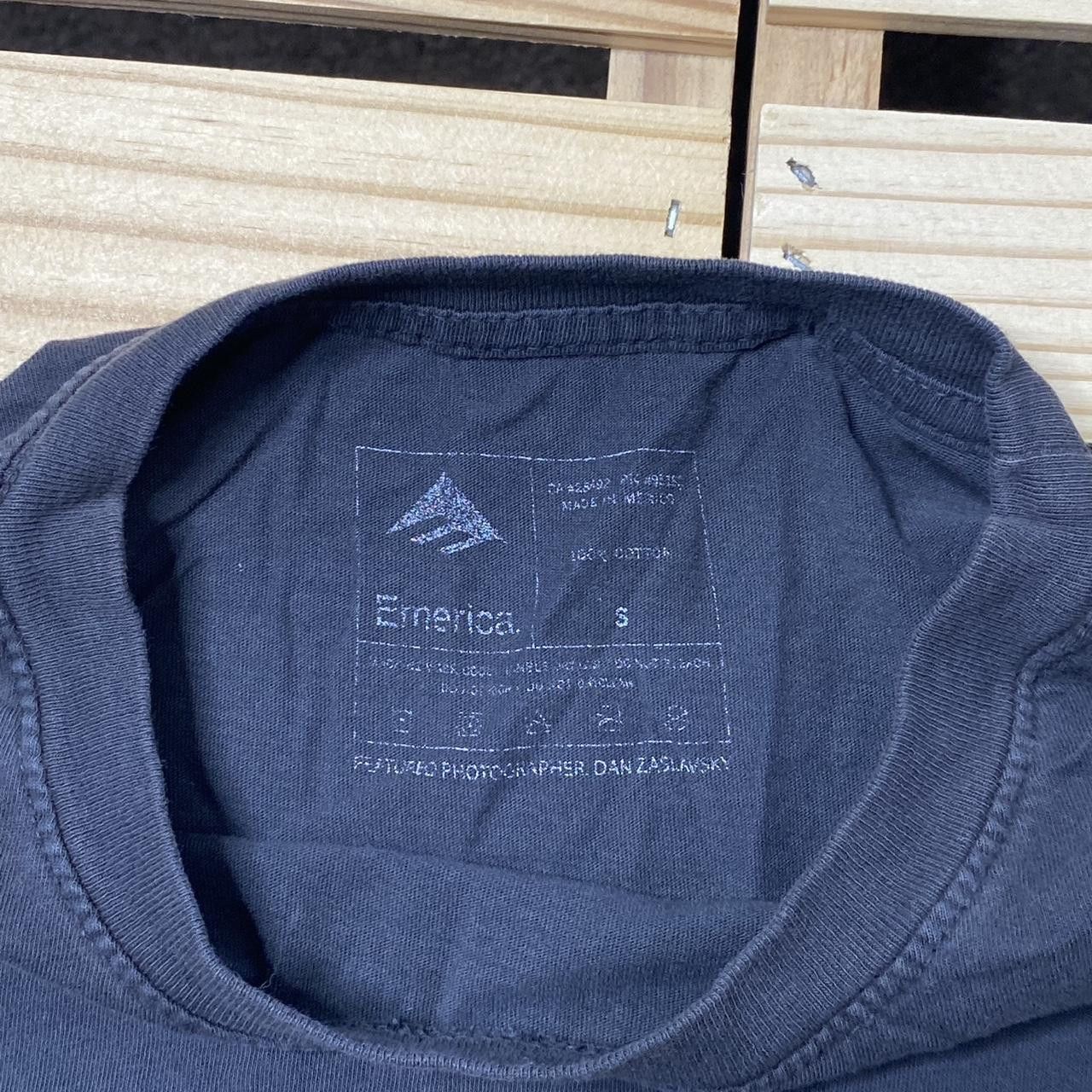 Emerica Emerica x Thrasher Magazine Black Y2K Skate Tee Size Small Size US S / EU 44-46 / 1 - 4 Thumbnail