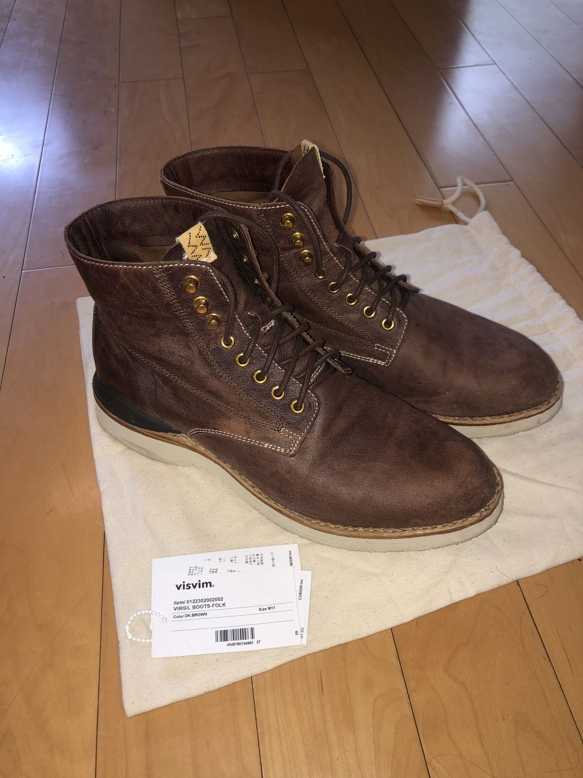 靴 visvim VIRGIL BOOTS KNGR-FOLK DK.BROWN visvim VIRGIL BOOTS-FOLK (KNGR) Webstore Exclusive | Hypebeast