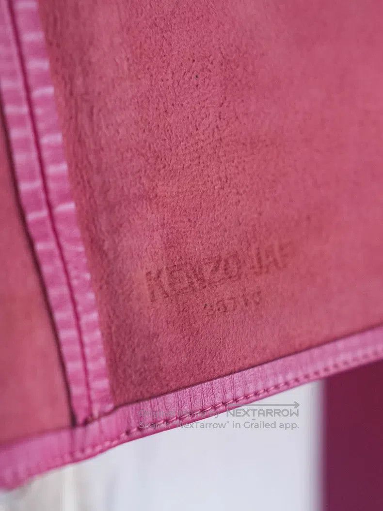 Kenzo Kenzo Plum-colored leather belt Size ONE SIZE - 4 Thumbnail