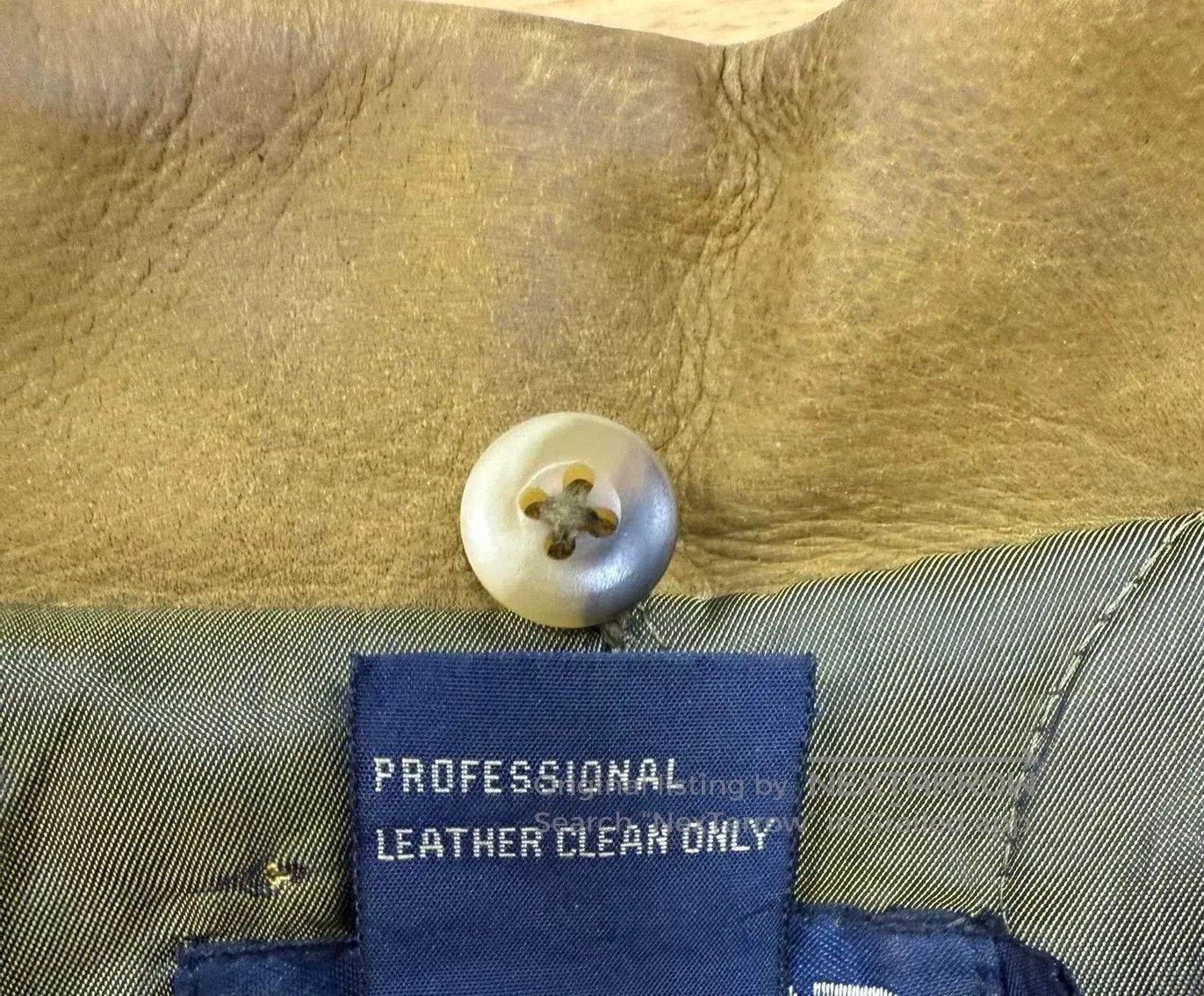 VINNY's Vintage Nautica Men's Leather Jacket. Size US XXL / EU 58 / 5 - 5 Thumbnail