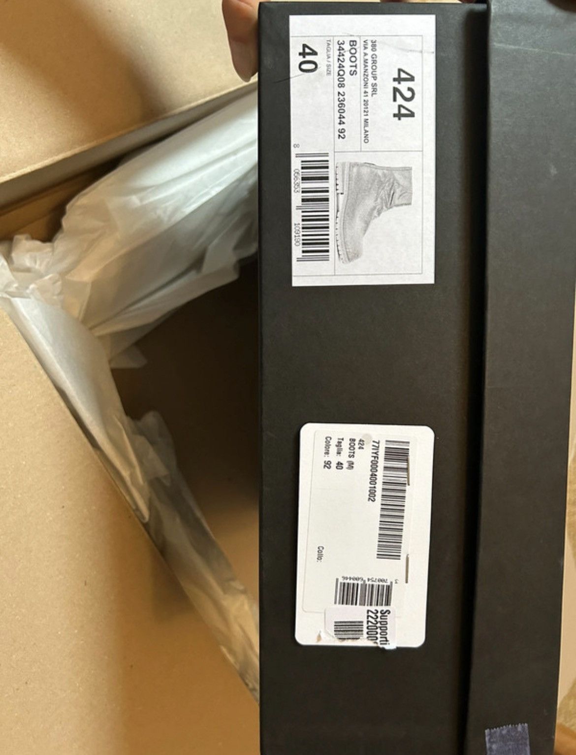424 424 Marathon Boots Size US 7.5 / EU 40-41 - 8 Thumbnail