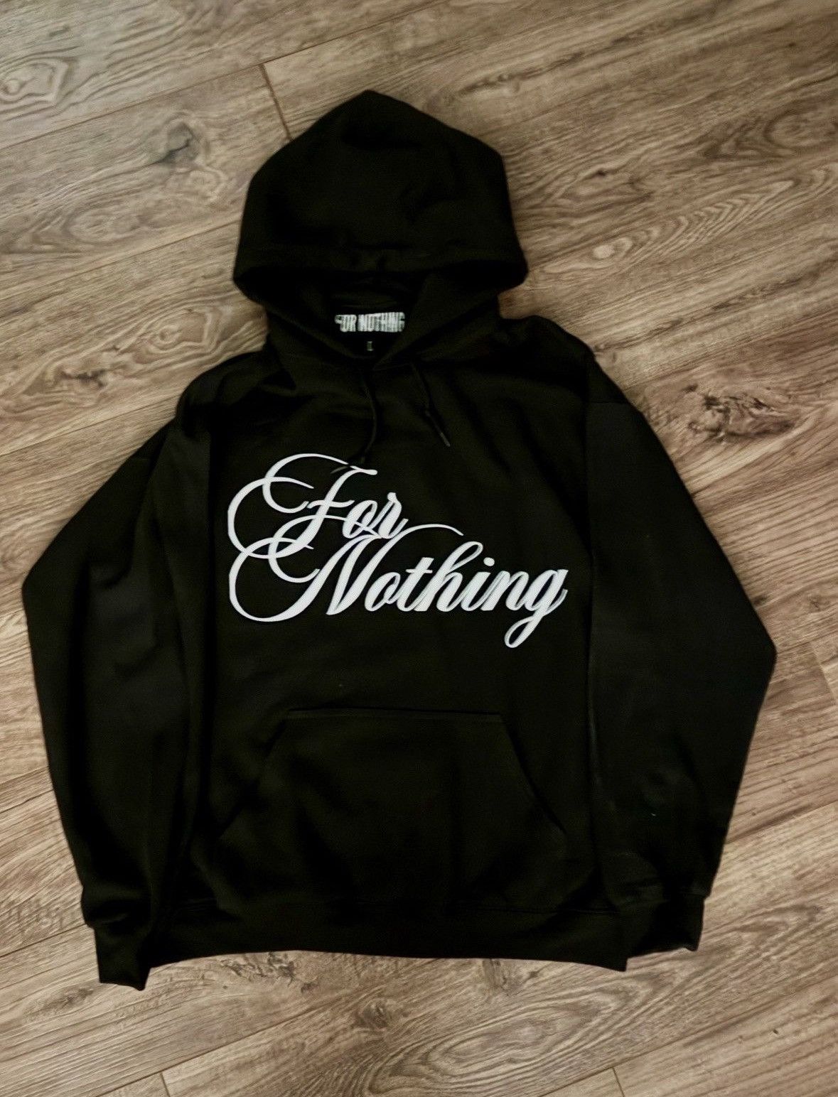 Nine Vicious For Nothing Hoodie ブラック Ken Carson Nine Vicious For Nothing Hoodie Official Merch Che