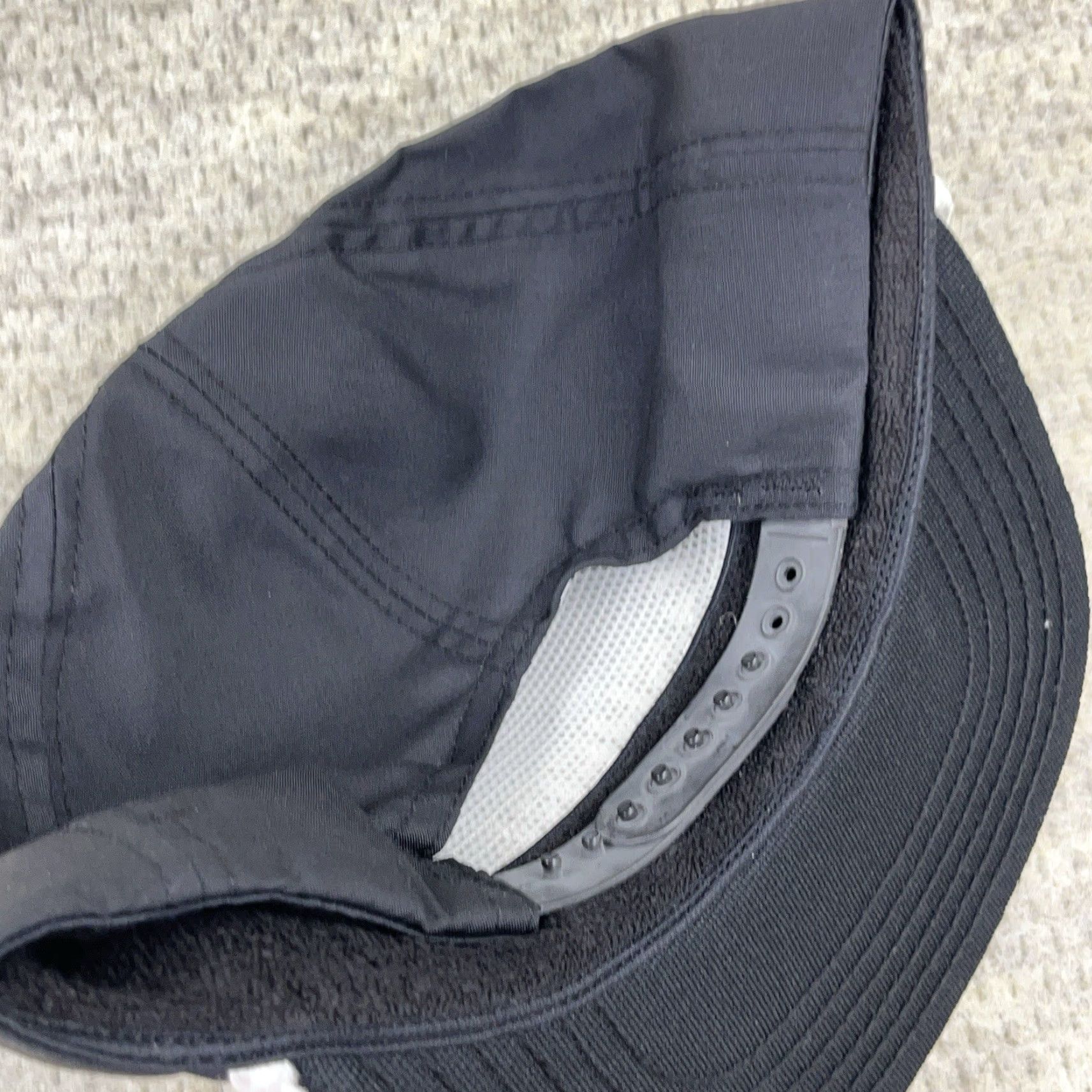 Vintage VINTAGE Sherex Trucker Hat Cap SnapBack Black Adjustable Cotton Twill 80s 90s American Style Mens Cap Size ONE SIZE - 3 Thumbnail