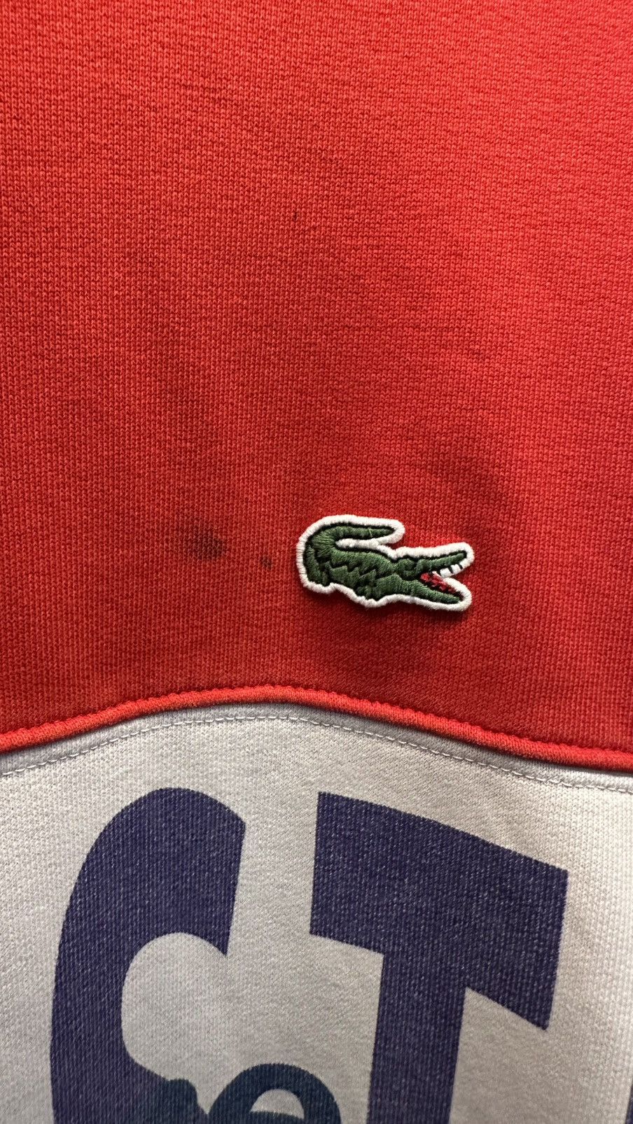 Lacoste × Supreme Lacoste x Supreme Panel Logo Hoodie Size US XL / EU 56 / 4 - 4 Thumbnail