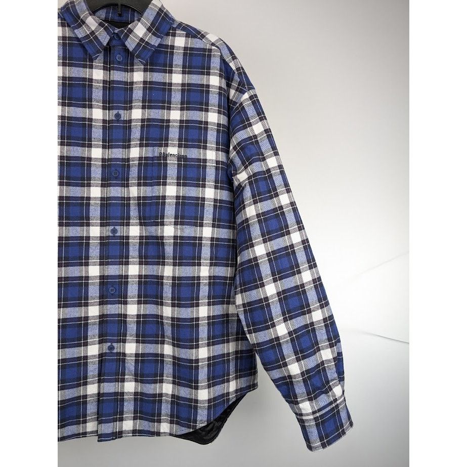 Balenciaga o1rshd1 Logo Shirt in Multicolor Size US XS / EU 42 / 0 - 10 Thumbnail
